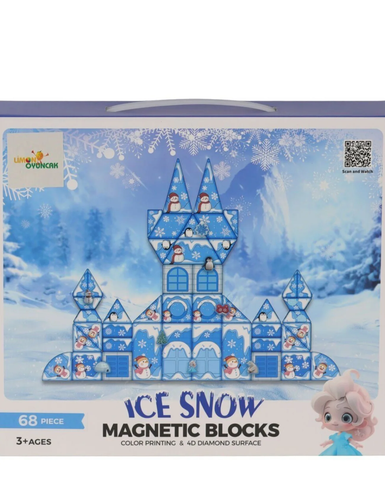 4404 MANYETİK PUZZLE 68 PARÇA