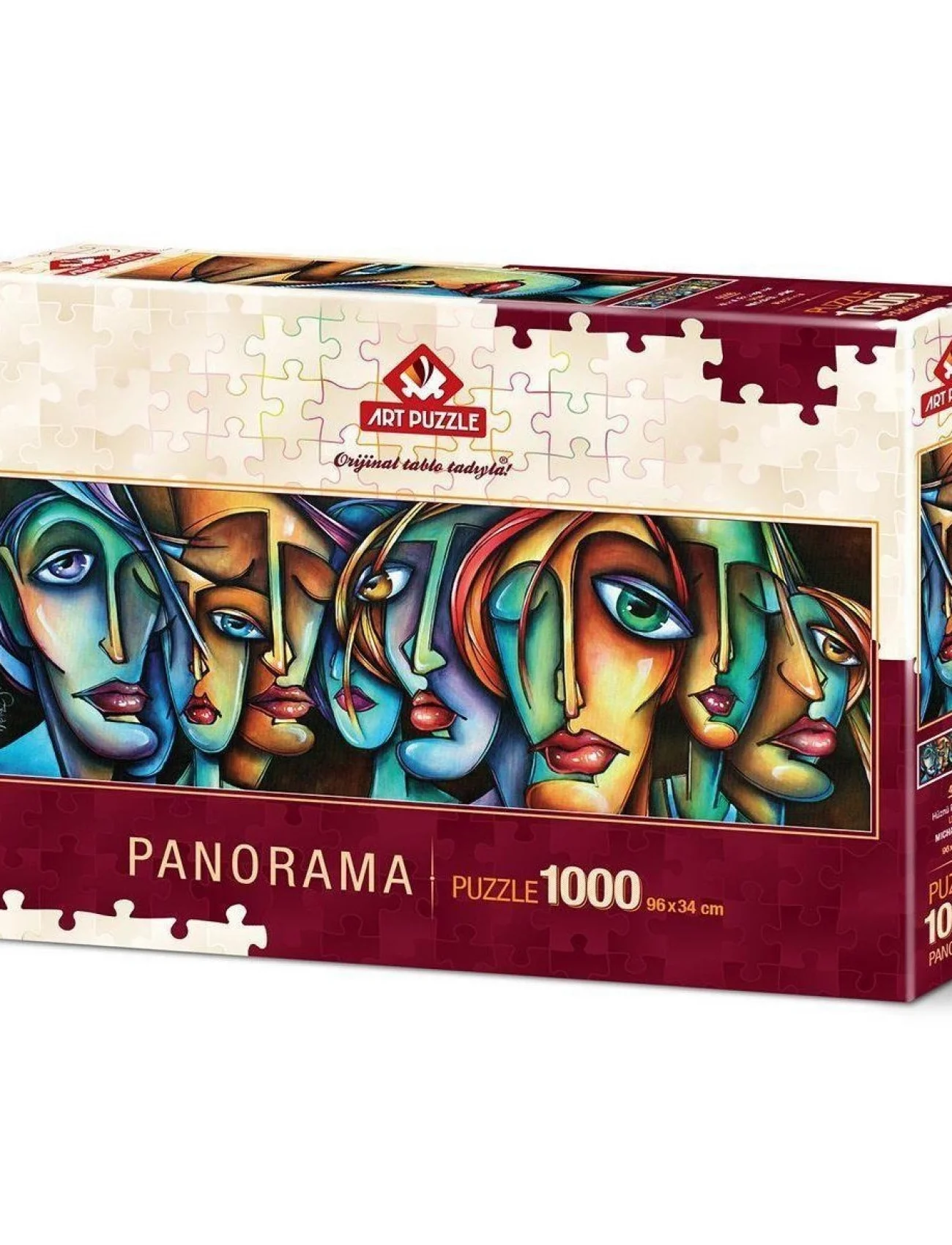 4446 Art Puzzle, Hüznü Paylaşanlar, 1000 Parça Panorama Puzzle