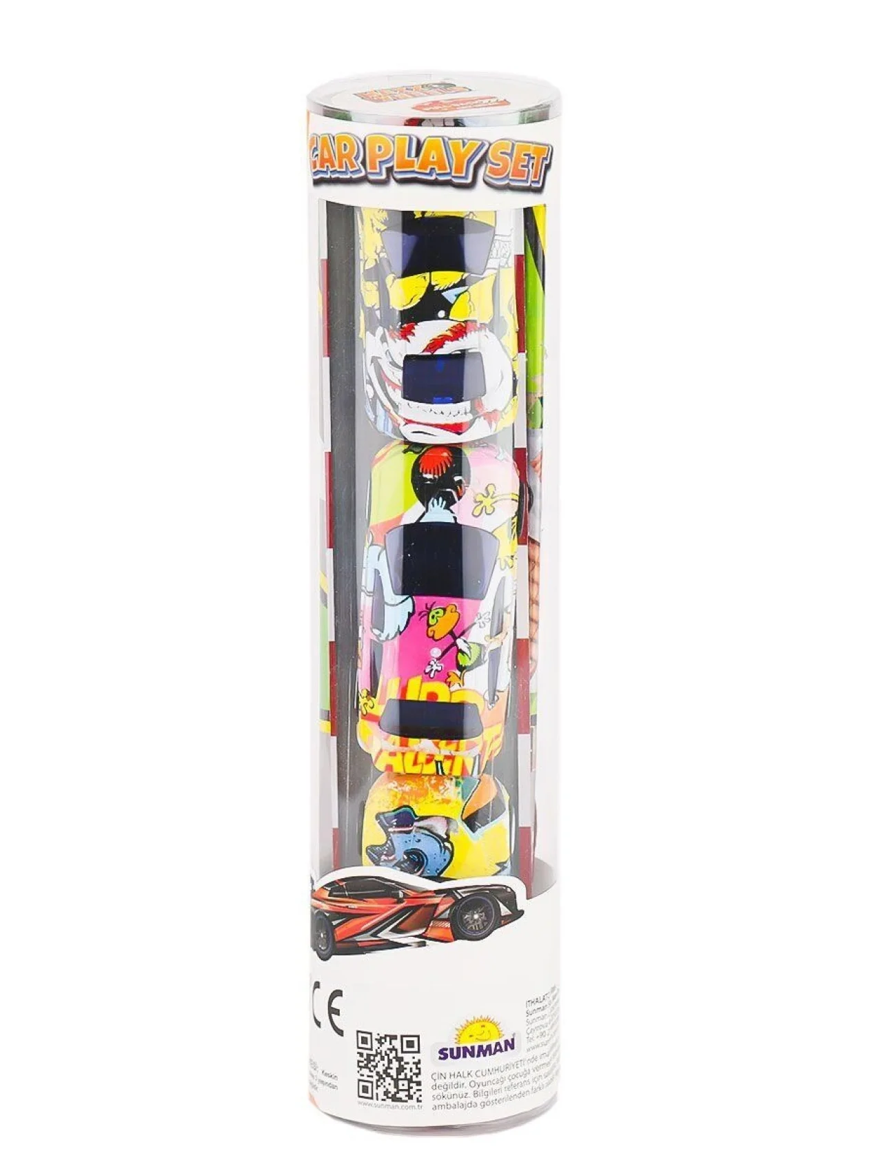 4545 Grafitti Karma Araç Oyun Seti -Sunman