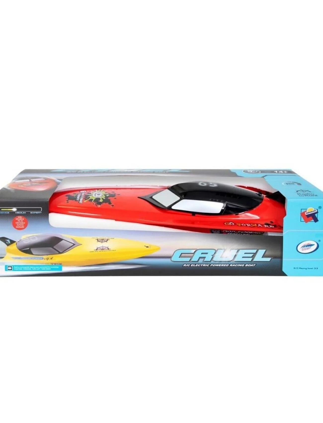 4555  Kumandalı Elektrik Motorlu Yarış Teknesi  -Sunman