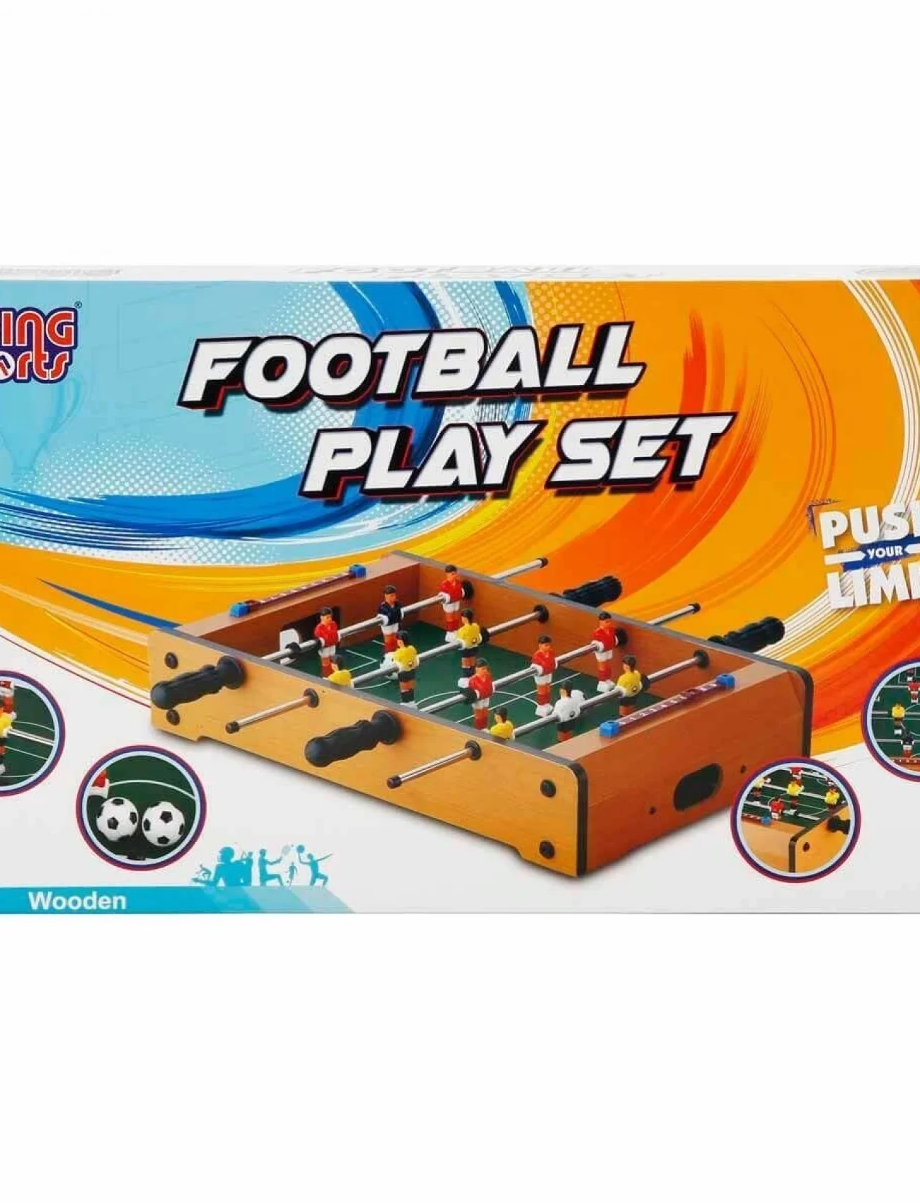 4558 Rising Sports Ahşap Masaüstü Langırt