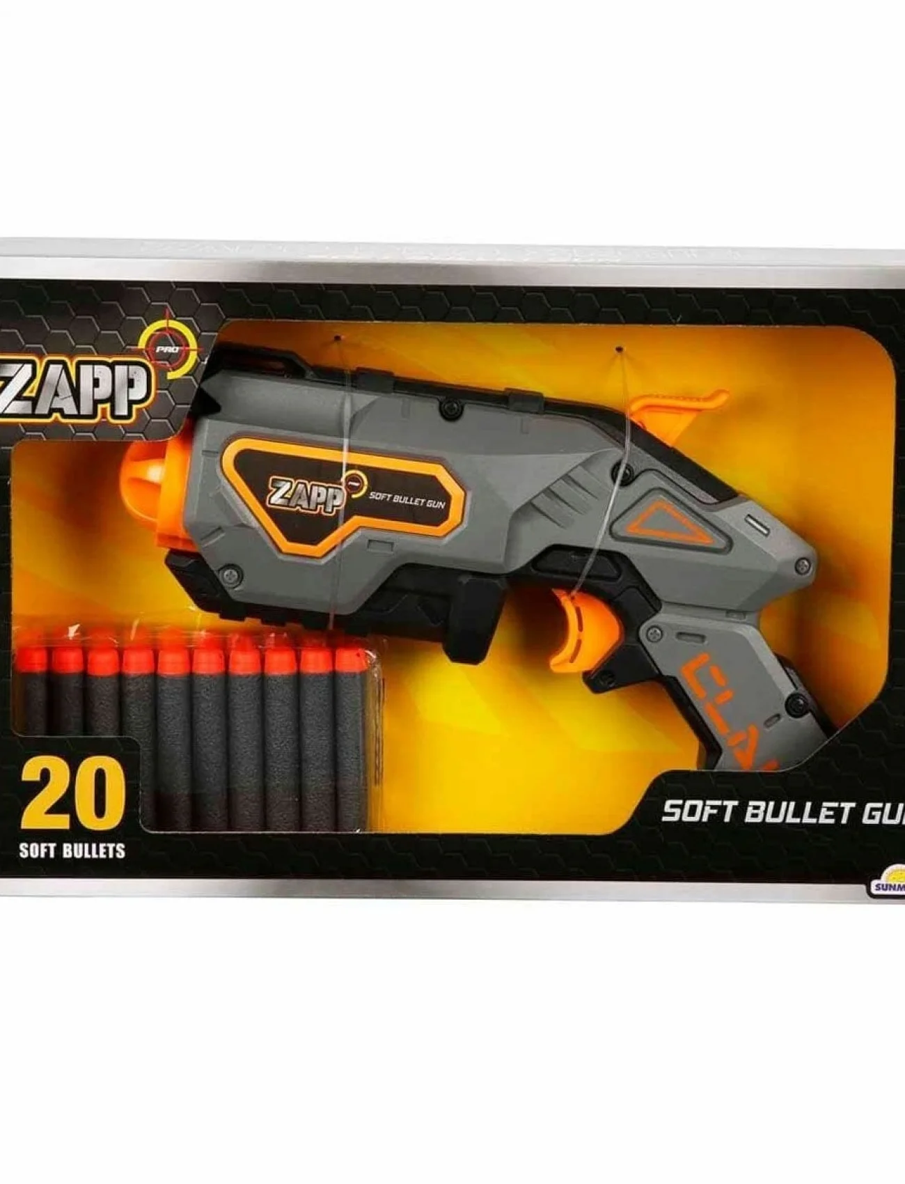 4576 Zapp Toys 20 Mermili Sünger Dart Atan Silah 28 cm