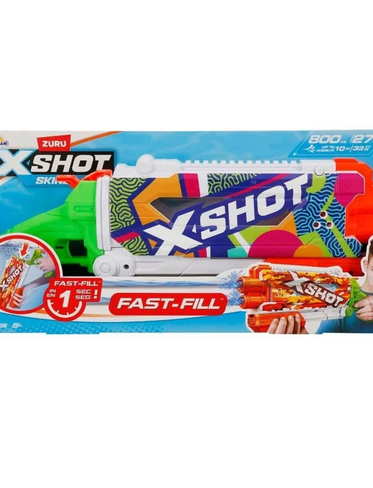 4584 X-Shot Skins Pump Action Fast Fill Su Tabancası 49,5 cm