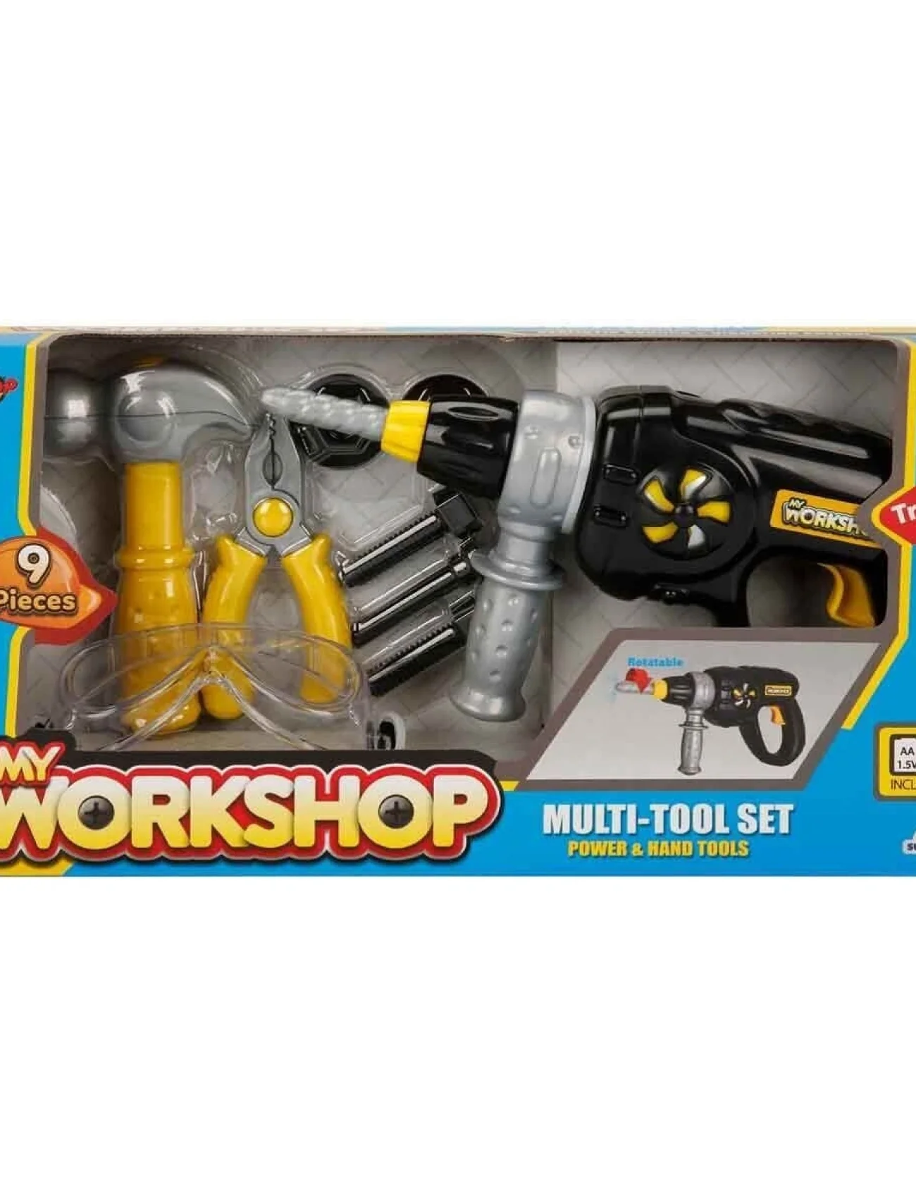 4606 Zapp Toys My Workshop Matkaplı Tamir Seti 9 Parça