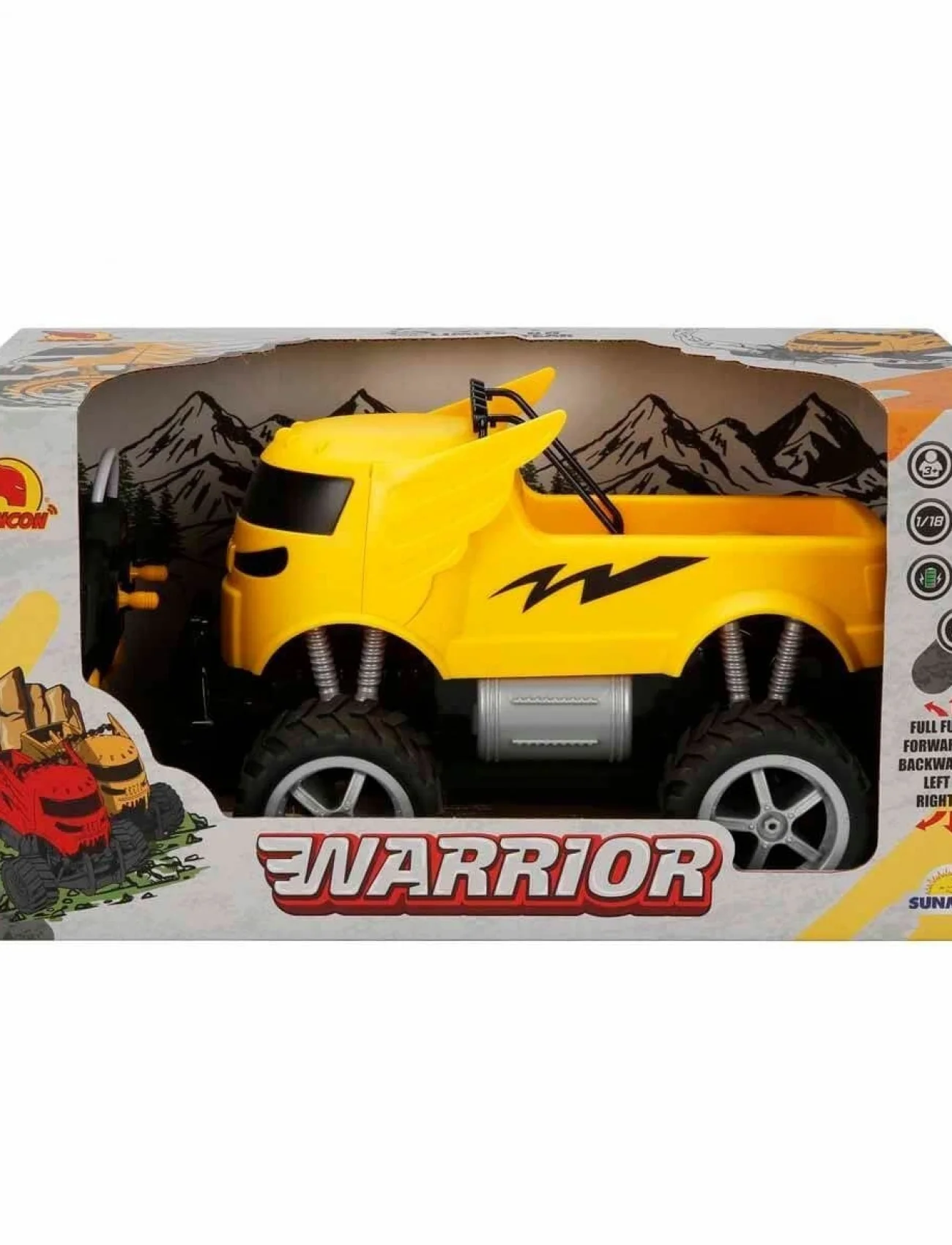 4677 1:18 Suncon Warrior USB Şarjlı Uzaktan Kumandalı Araba 28 cm