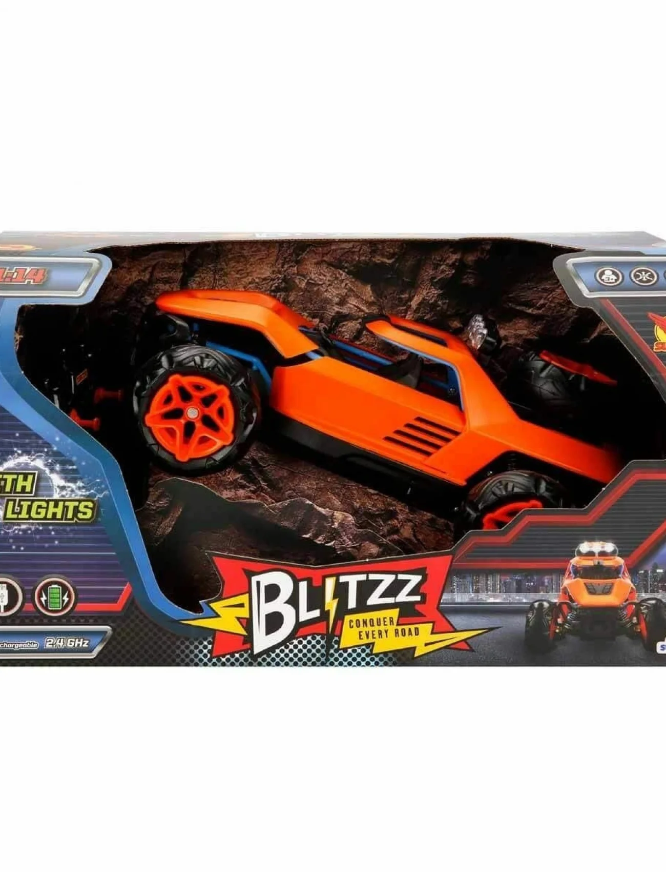 4678 1:14 Suncon Blitzz USB Şarjlı Işıklı Uzaktan Kumandalı Araba 32 cm