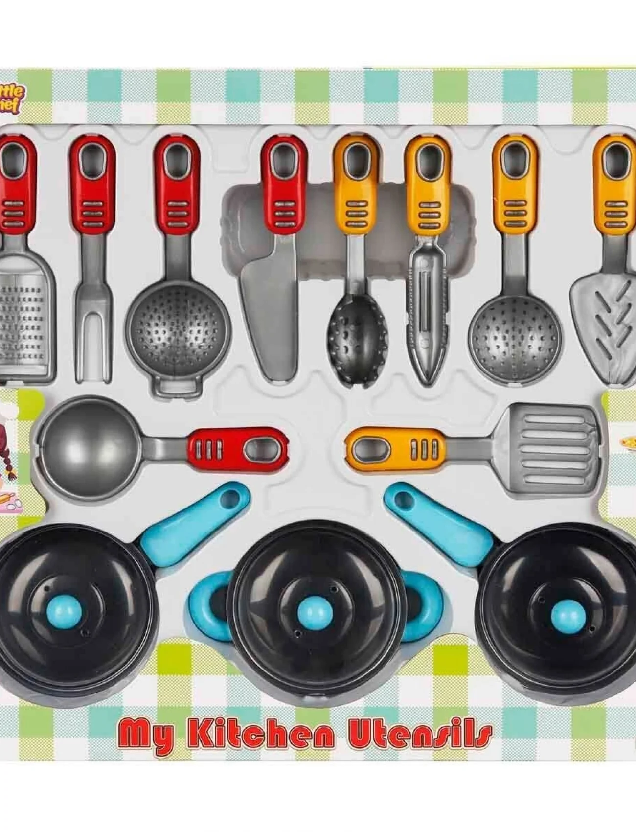 4681 Mutfak Gereçleri Seti 16 Parça -Sunman