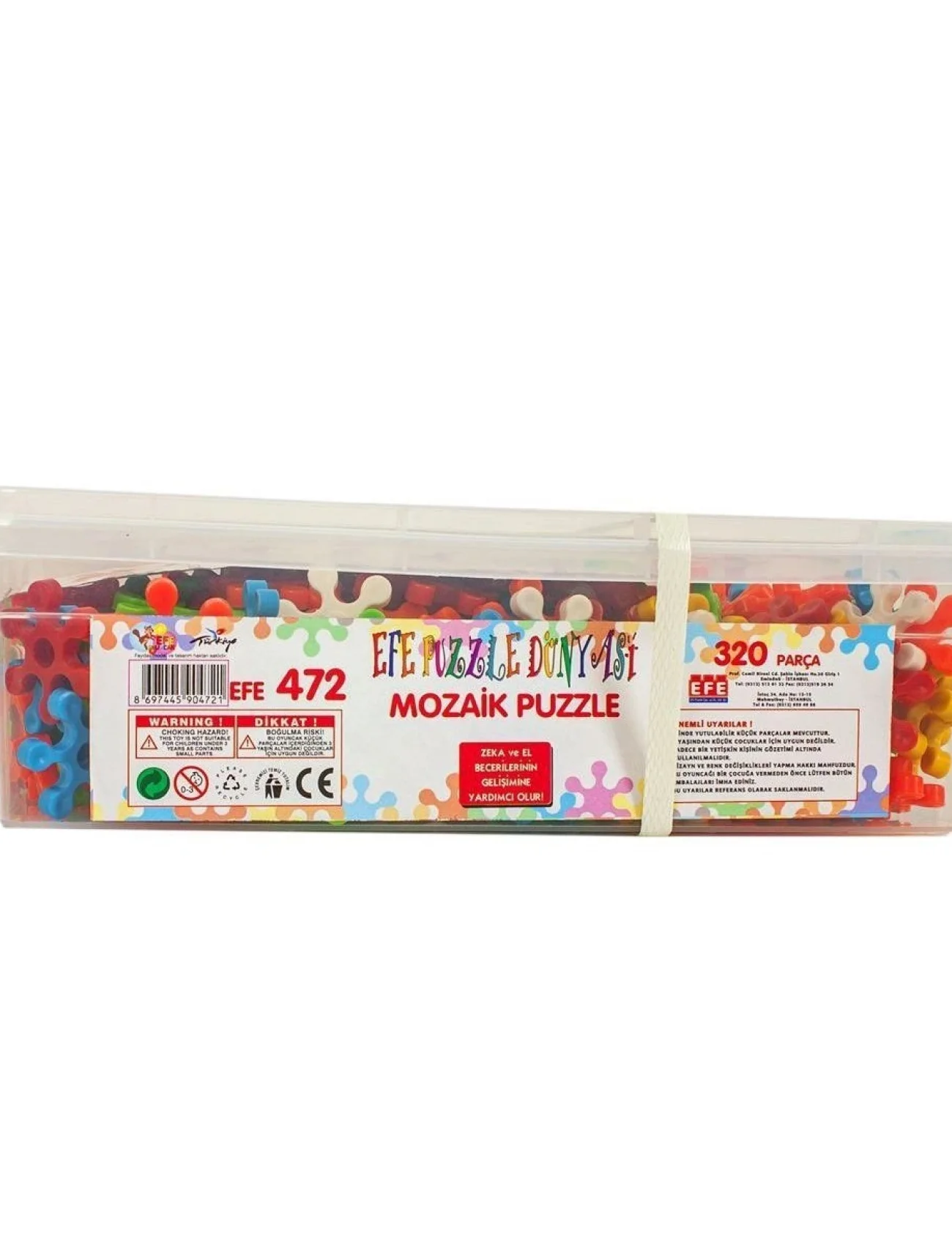 472 MOZAİK PUZZLE BÜYÜK (240PCS)