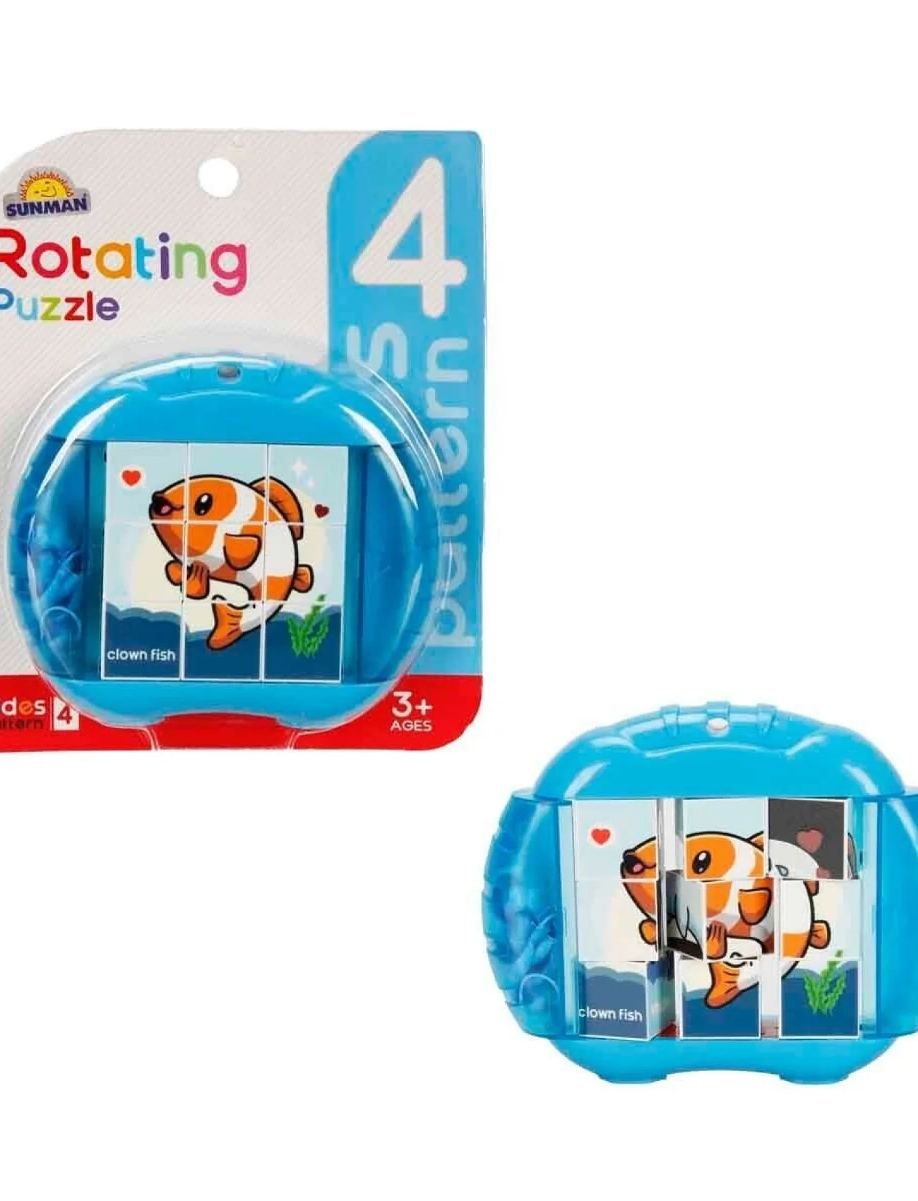 4836 SUN-YFN-DÖNEN PUZZLE BALIK TEMALI