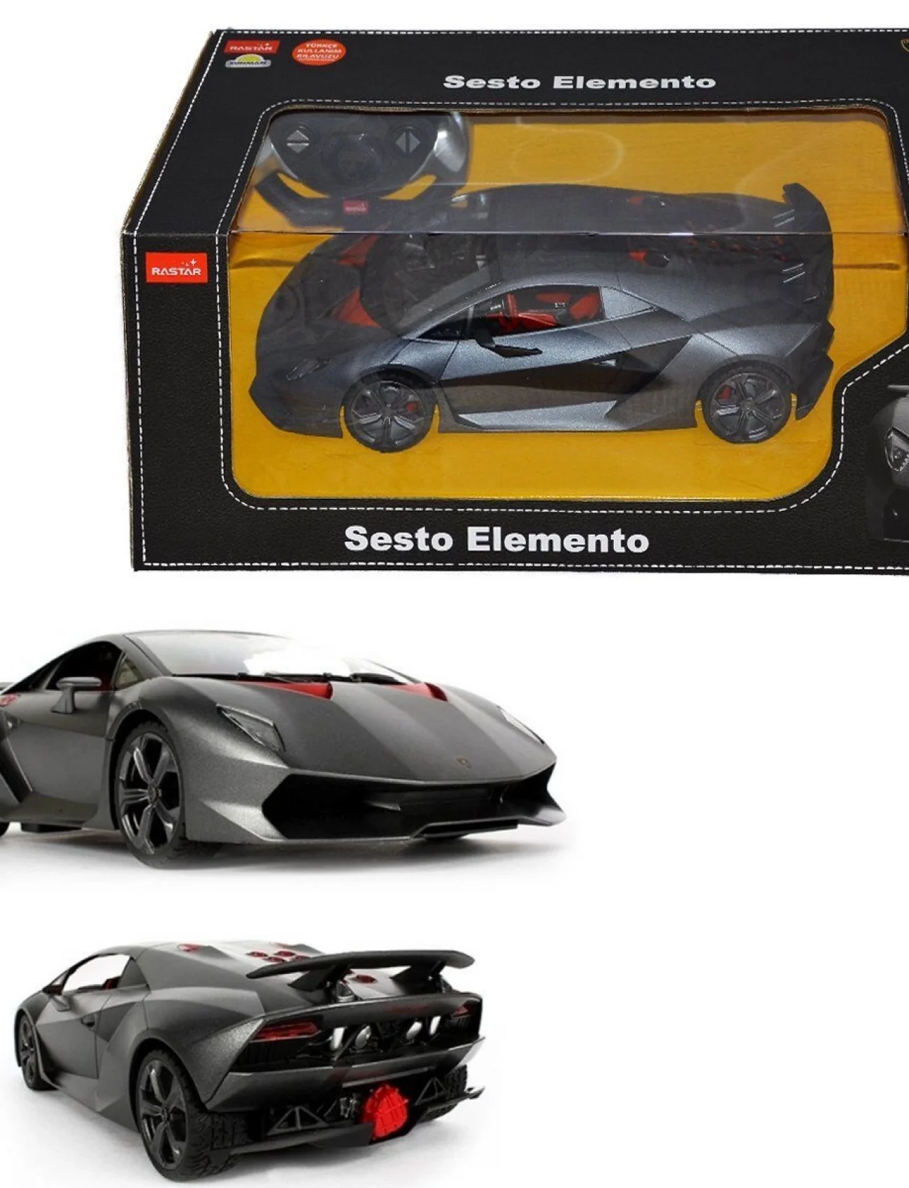 49200 1:14 Lamborghini Sesto Elemento Uzaktan Kumandalı Işıklı Araba