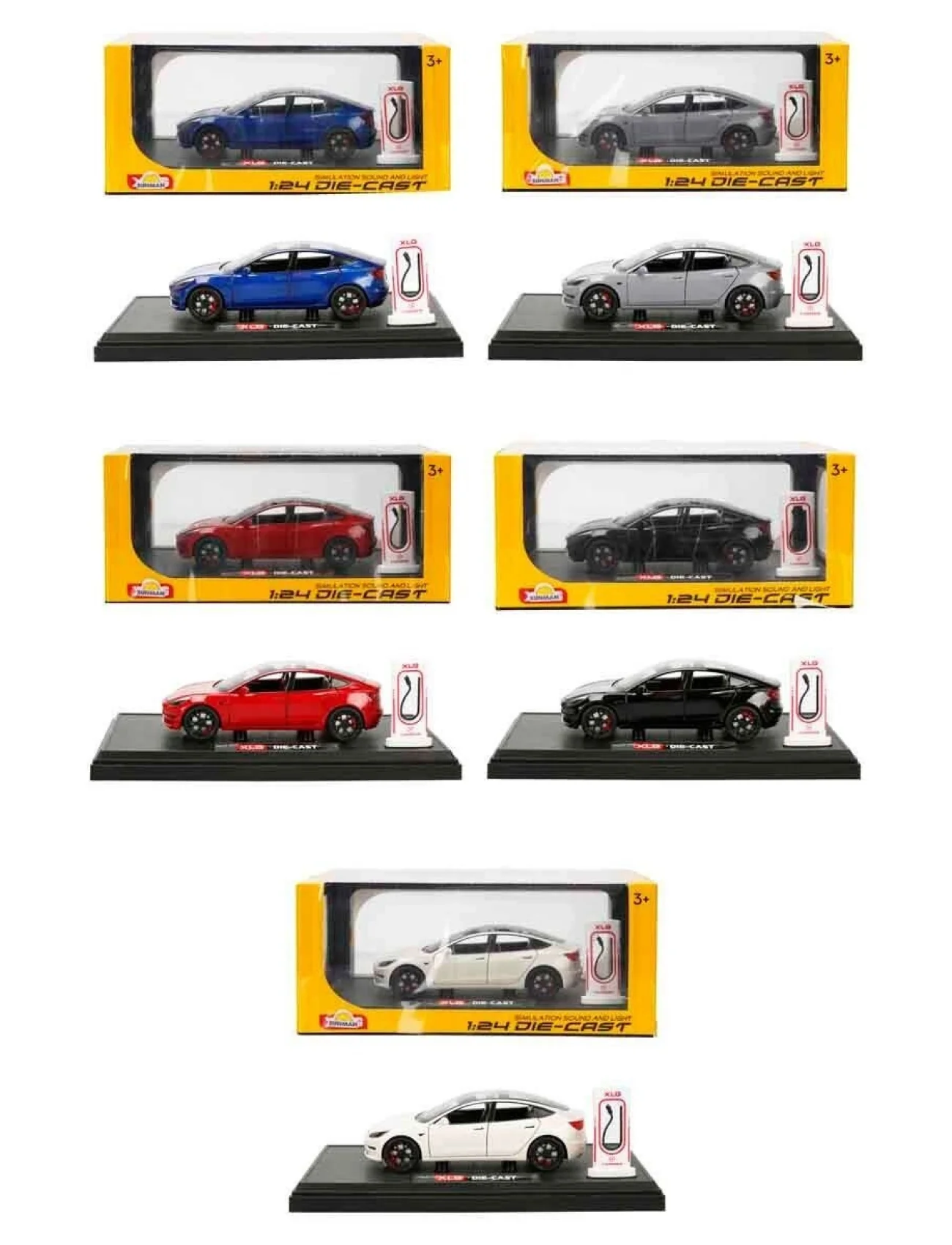 4997 SUN-YFN-1 24 ARABA XLG MODEL-3 5R SESLİ IŞIKLI