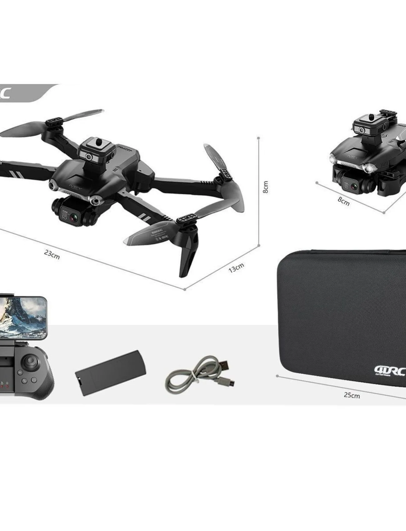 4D-V28  080P Full HD Camera Brushless - Gepettoys