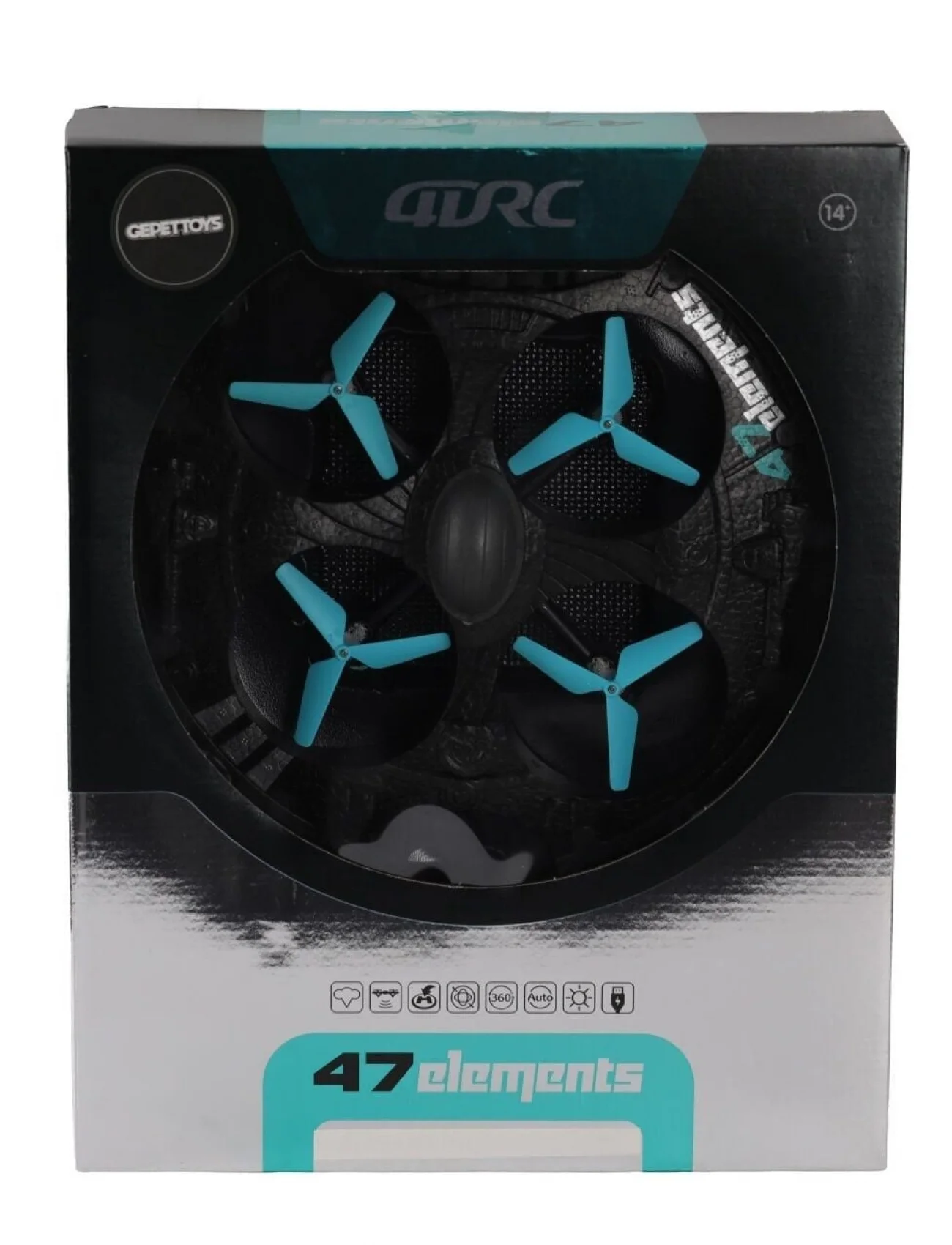 4D-V47 DUMAN ATAN LED IŞIKLI UFO DRON
