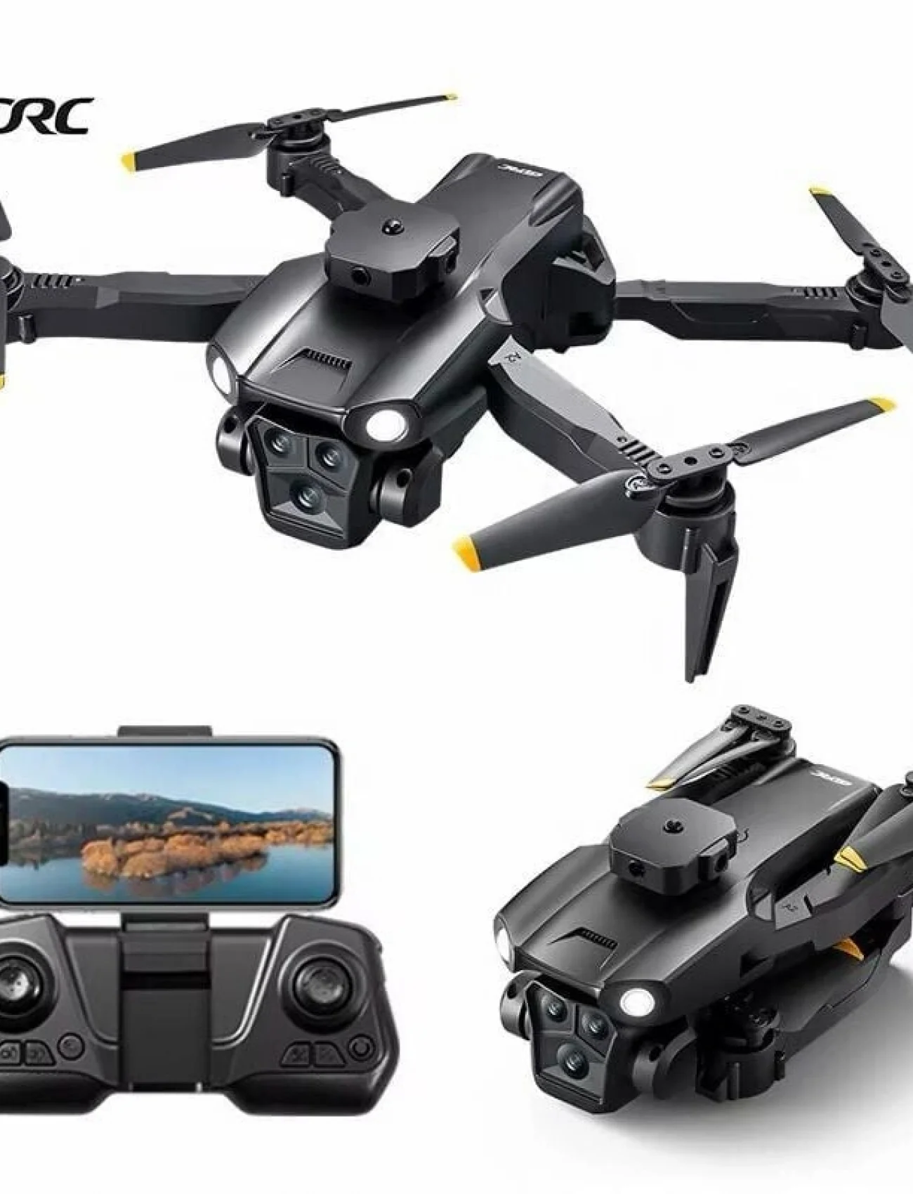 4D-V52 ÇİFT KAMERALI ENGEL SENSÖRLÜ TAŞIMA ÇANTALI KAMERALI DRON