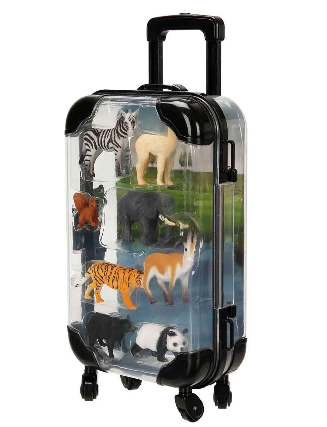 5003 SUN-YFN-FİGÜR HAYVAN SET VALİZLİ 8PRÇ 2A 6D