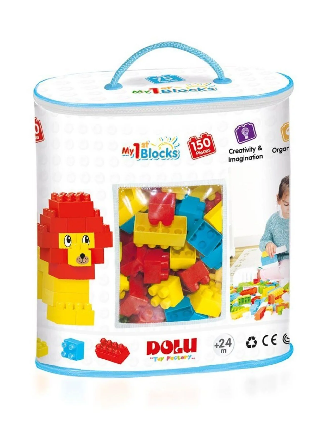 5017 Dolu Mini Bloklar 150 Parça