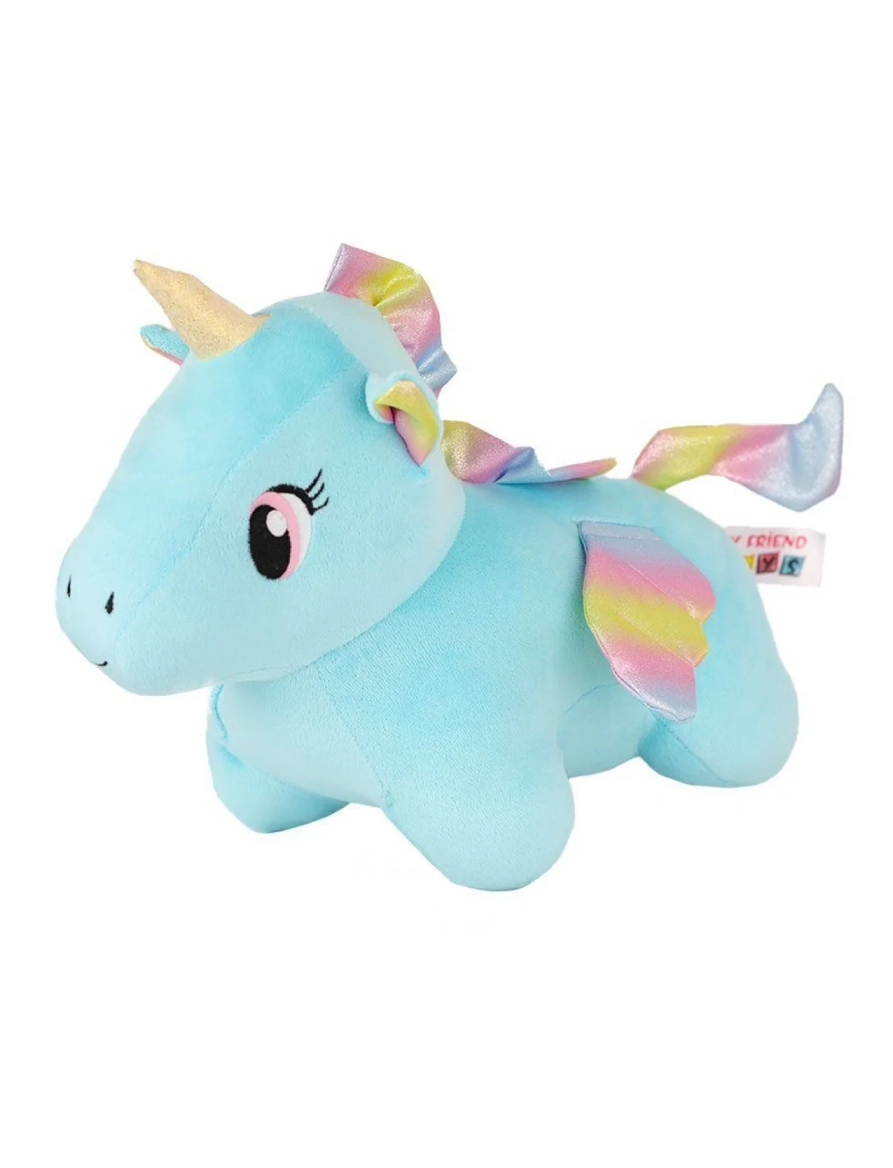 5018 Kadife Mavi Unicorn -My Friend Toys