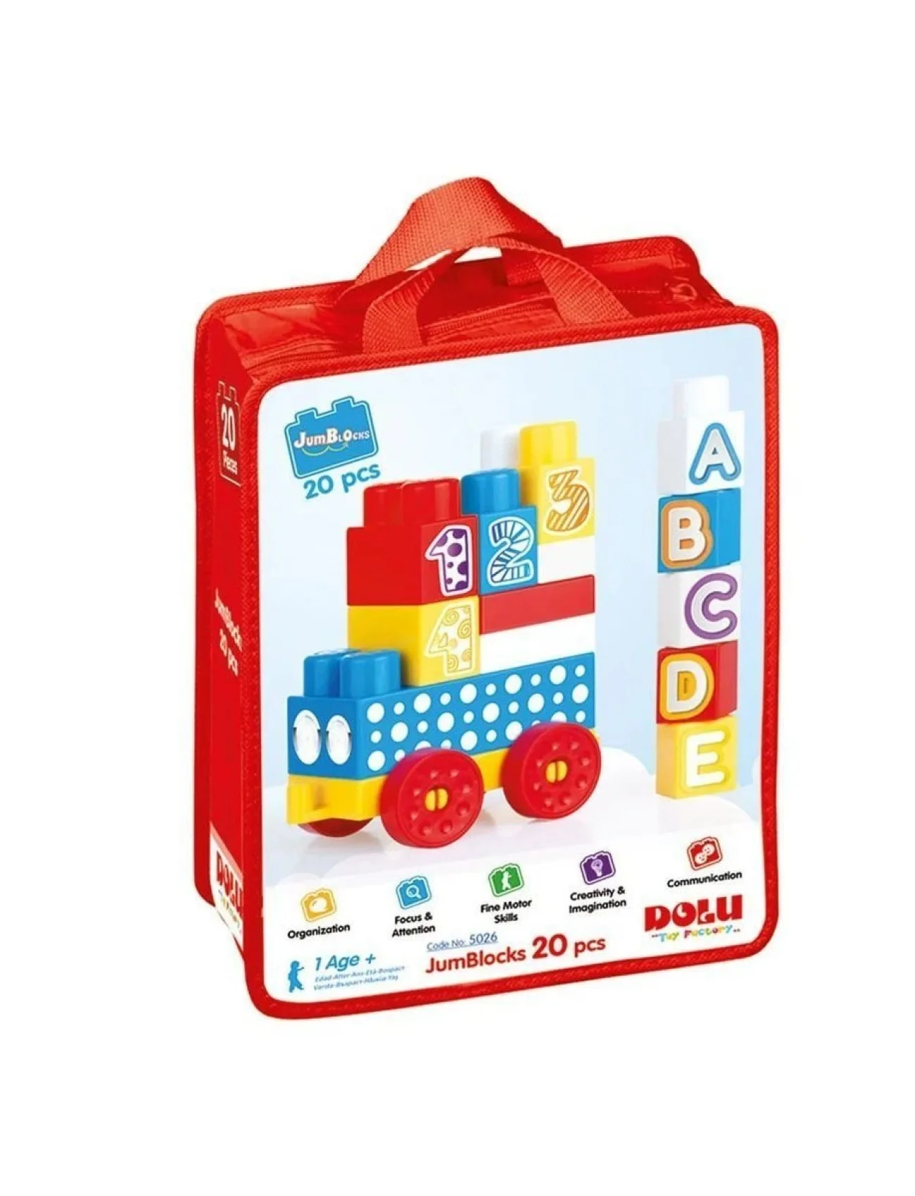 5026 OYUNCAK ÇANTALI MEGA BLOK 20 LI