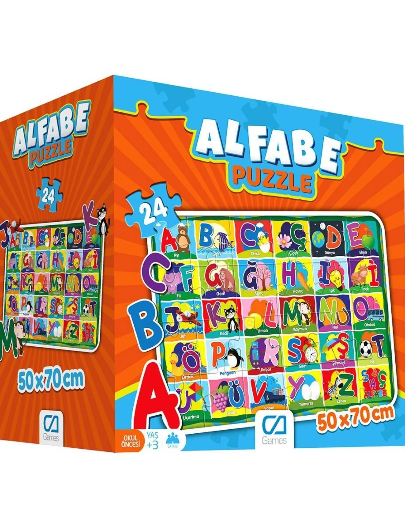5027 ALFABE YER PUZZLE