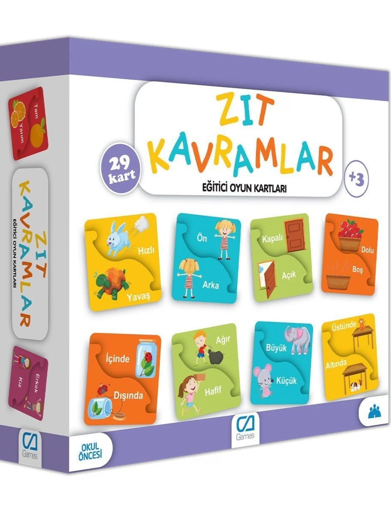 5045 Eğitici Zıt Kavramlar -CA Games