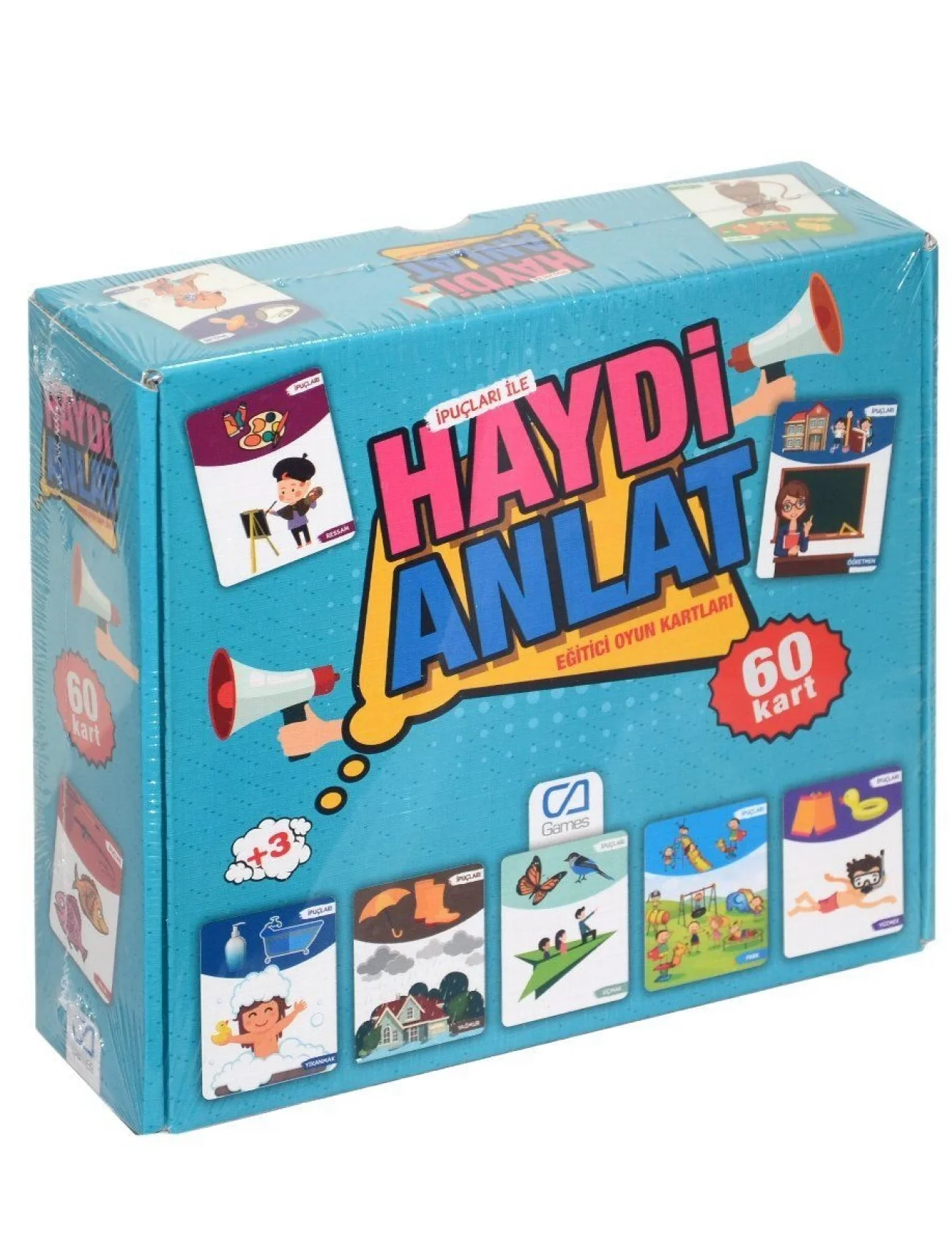 5080 CA Games, Haydi Anlat - Eğitici Oyun Kartları / +3 yaş