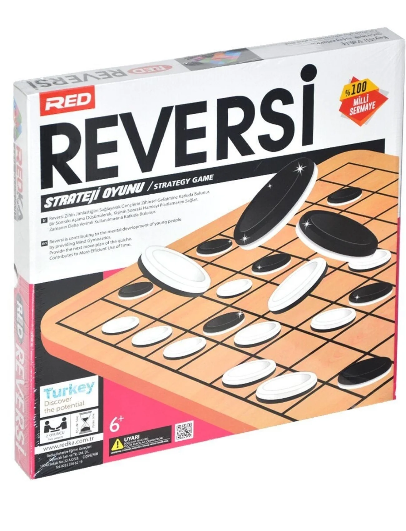 5128 Redka Ahşap Reversi