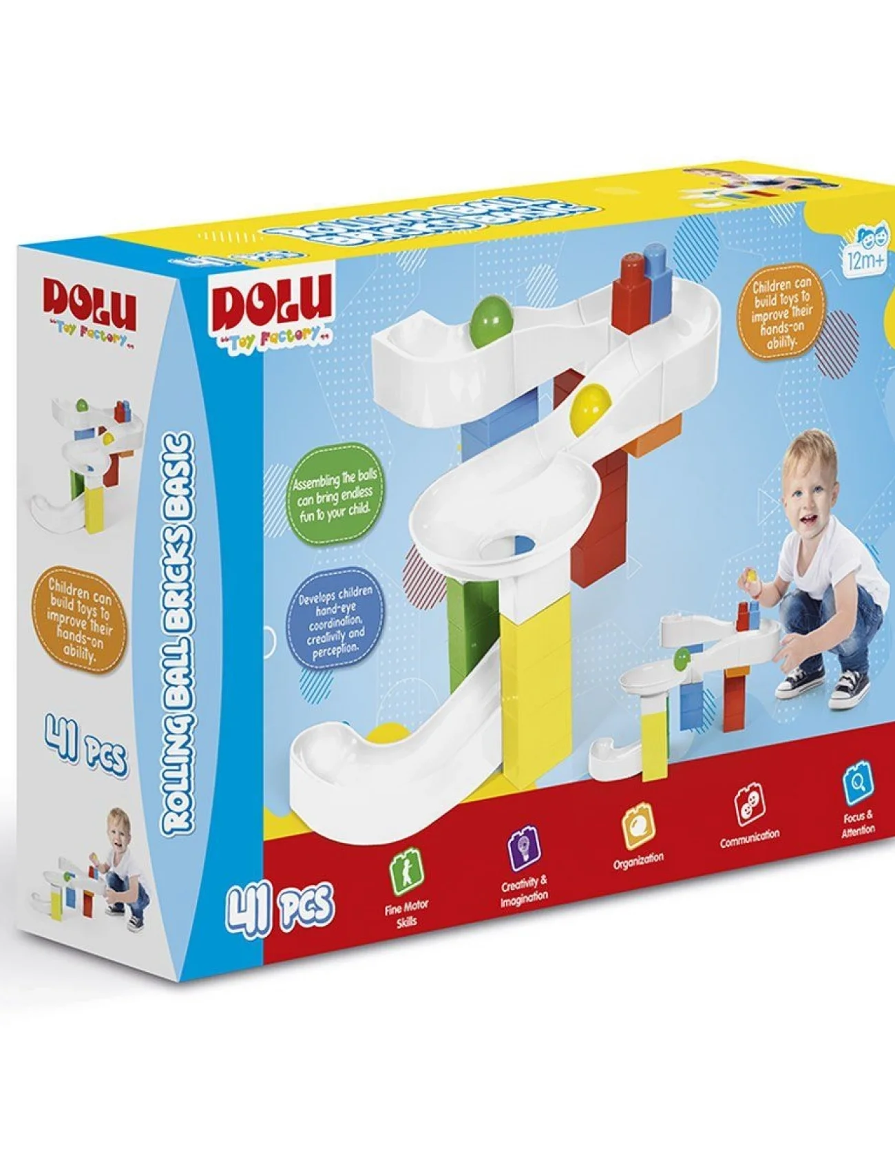 5162 Eğitici Top Yuvarlama Blokları -Dolu Oyuncak