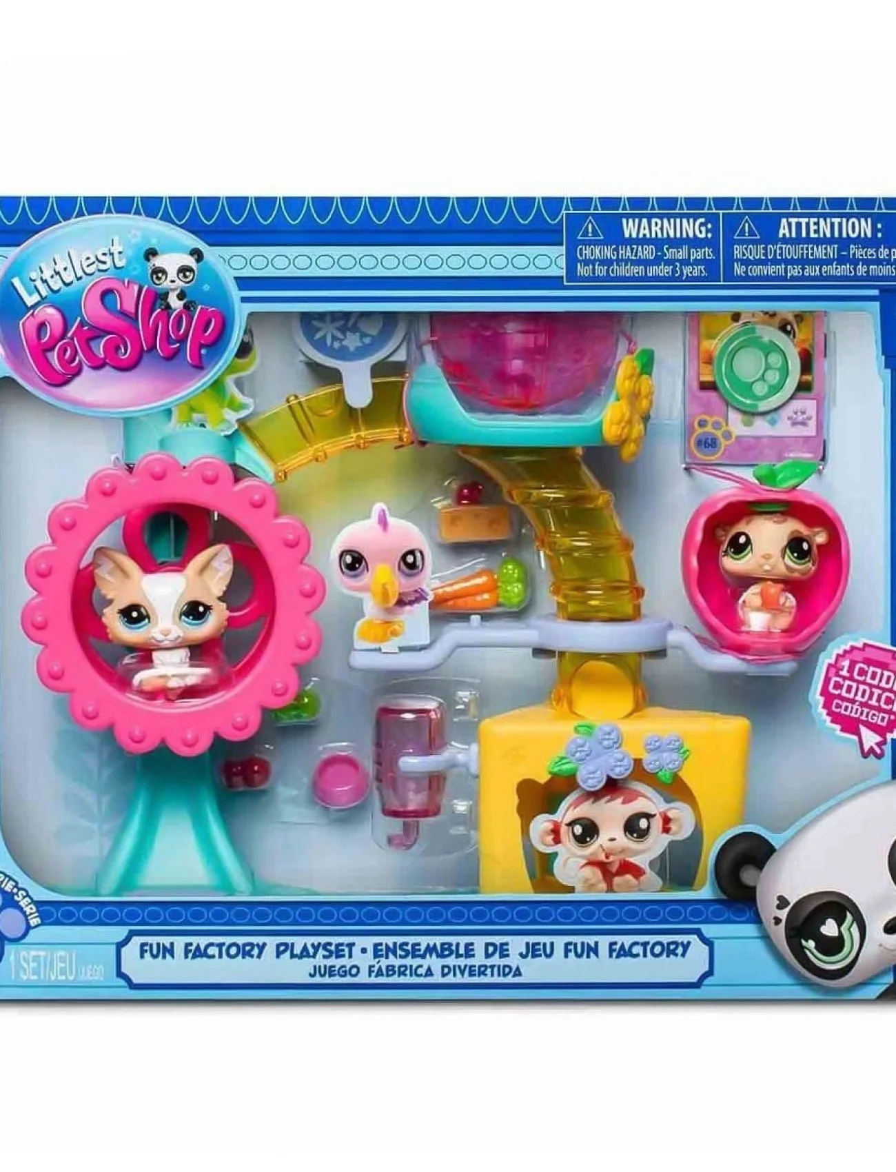 5196 Littlest Pet Shop Minişler Eğlence Fabrikası Oyun Seti S1 -Sunman
