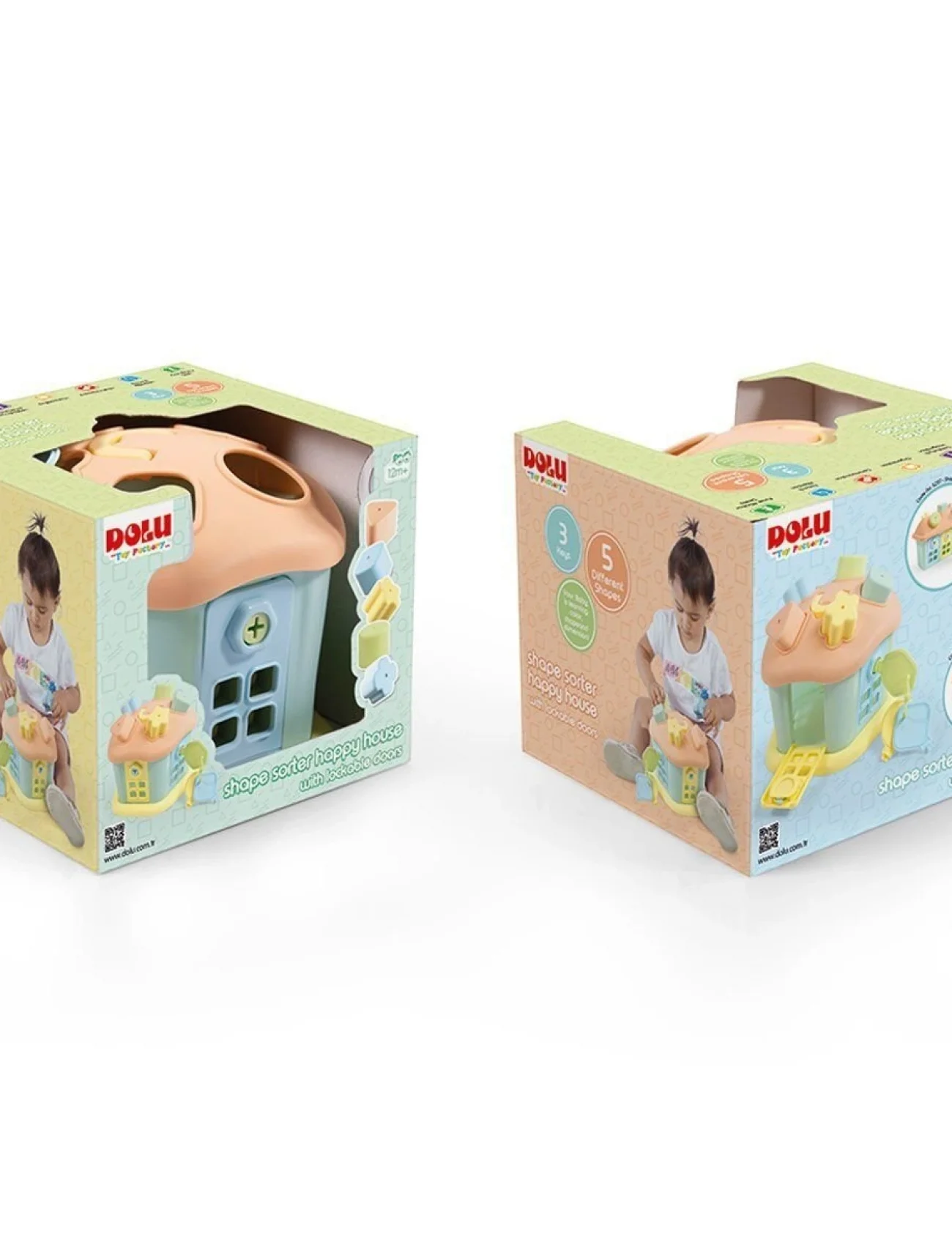 5196 Sevimli Bultak Ev Kilitli Kapı -Dolu Oyuncak