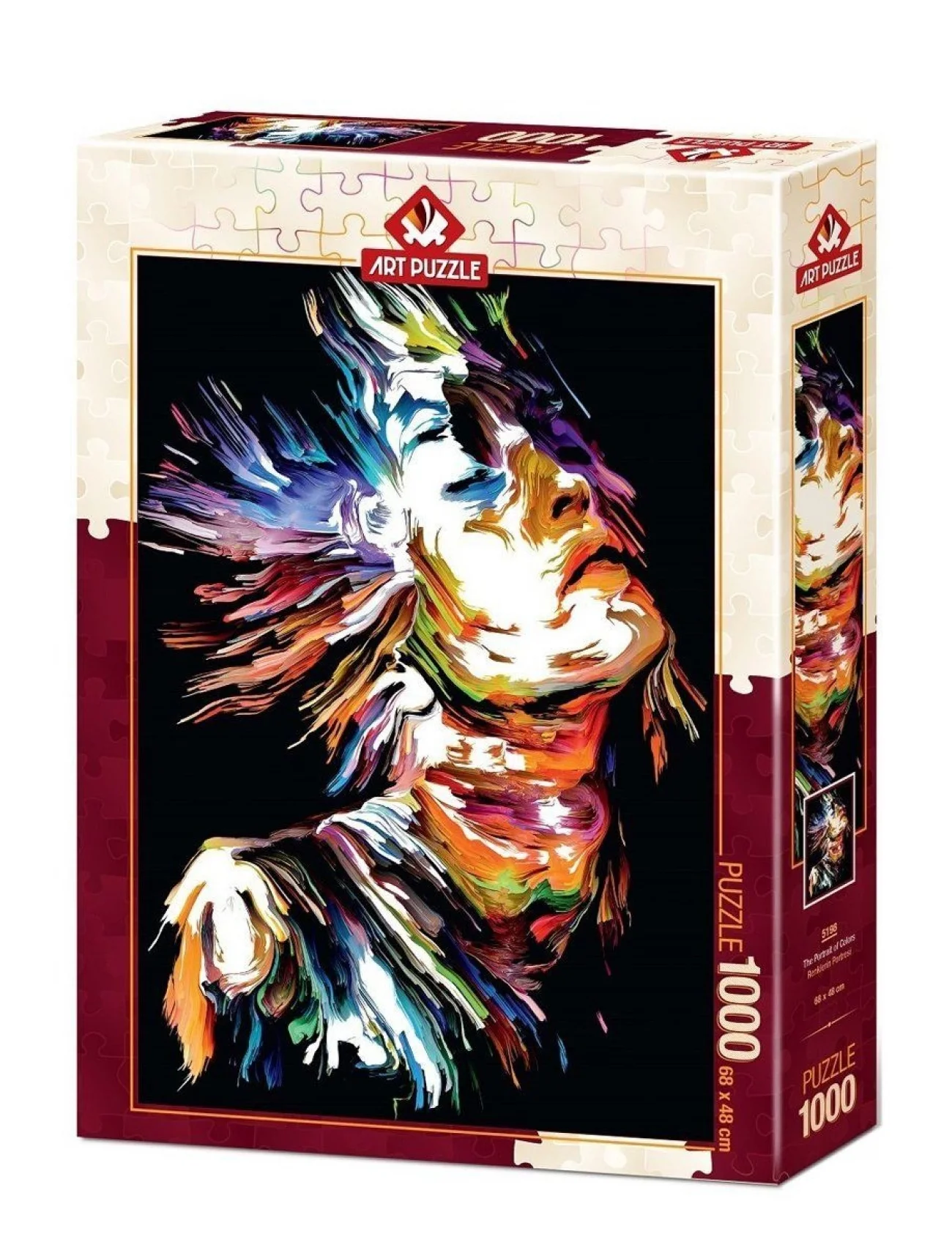 5198 Art Puzzle, Renklerin Portresi 1000 Parça