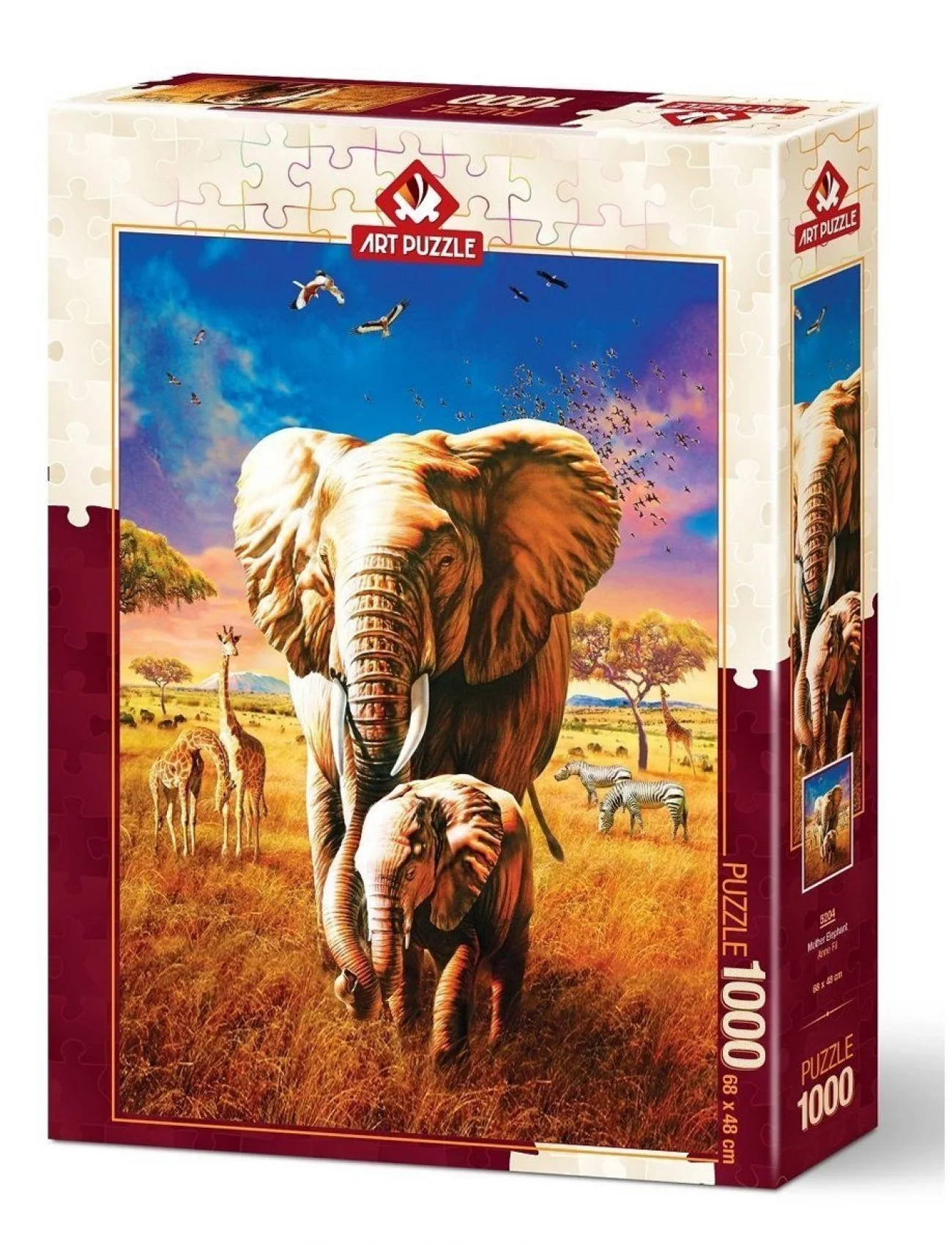 5204 Art Puzzle, Anne Fil 1000 Parça Puzzle