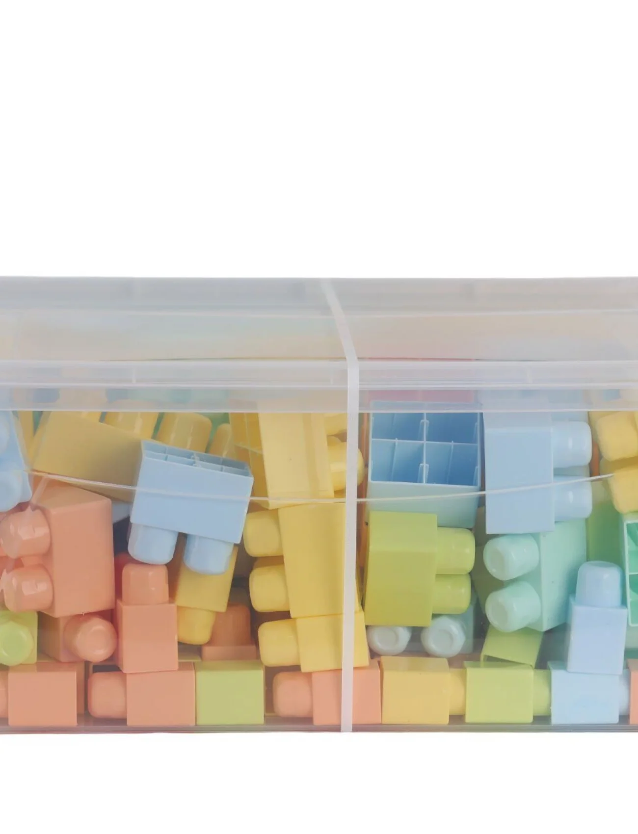 5214 OYUNCAK SANDIKTA BÜYÜK RENKLİ BLOKLAR 125 PARÇA