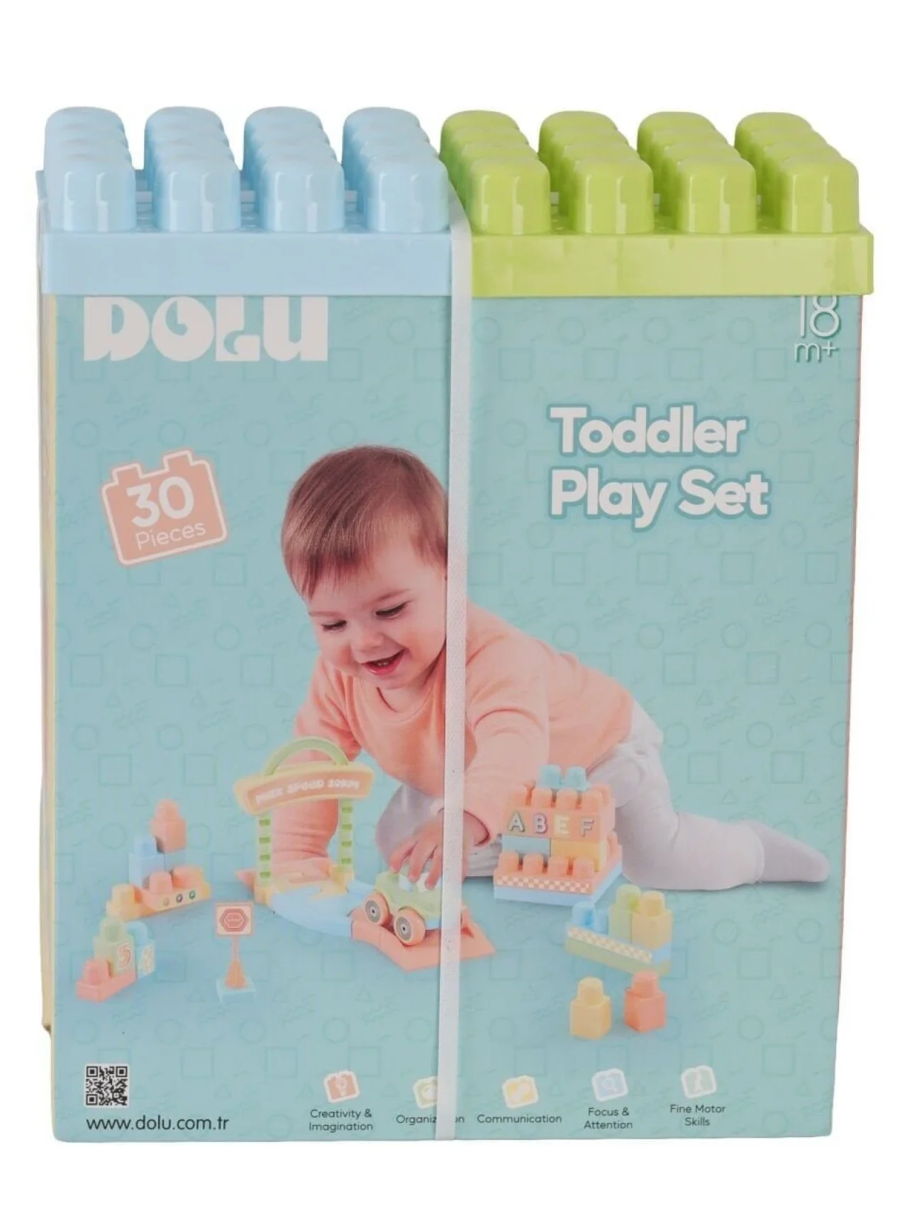 5218 OYUNCAK YOL VE BLOK SET 30 PCS