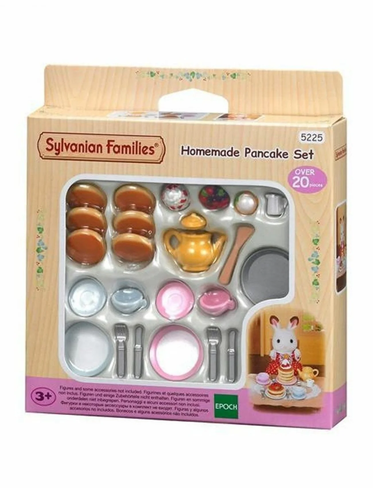 5225 Sylvanian Families Pankek Seti figürler ayrı satılır +3 yaş