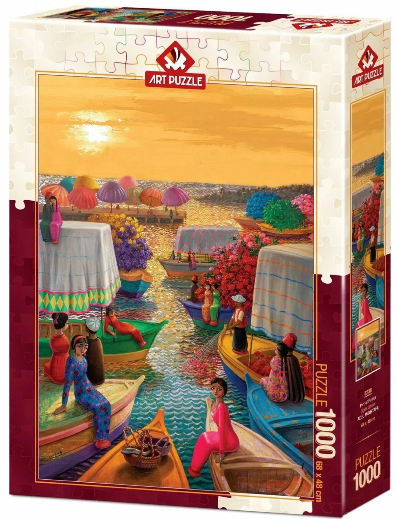 5238 Çiçek Limanı 1000 Parça - Art Puzzle