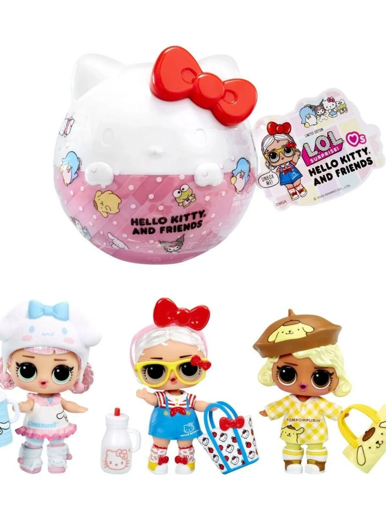 523857-523840 L.O.L. Tots Hello Kitty