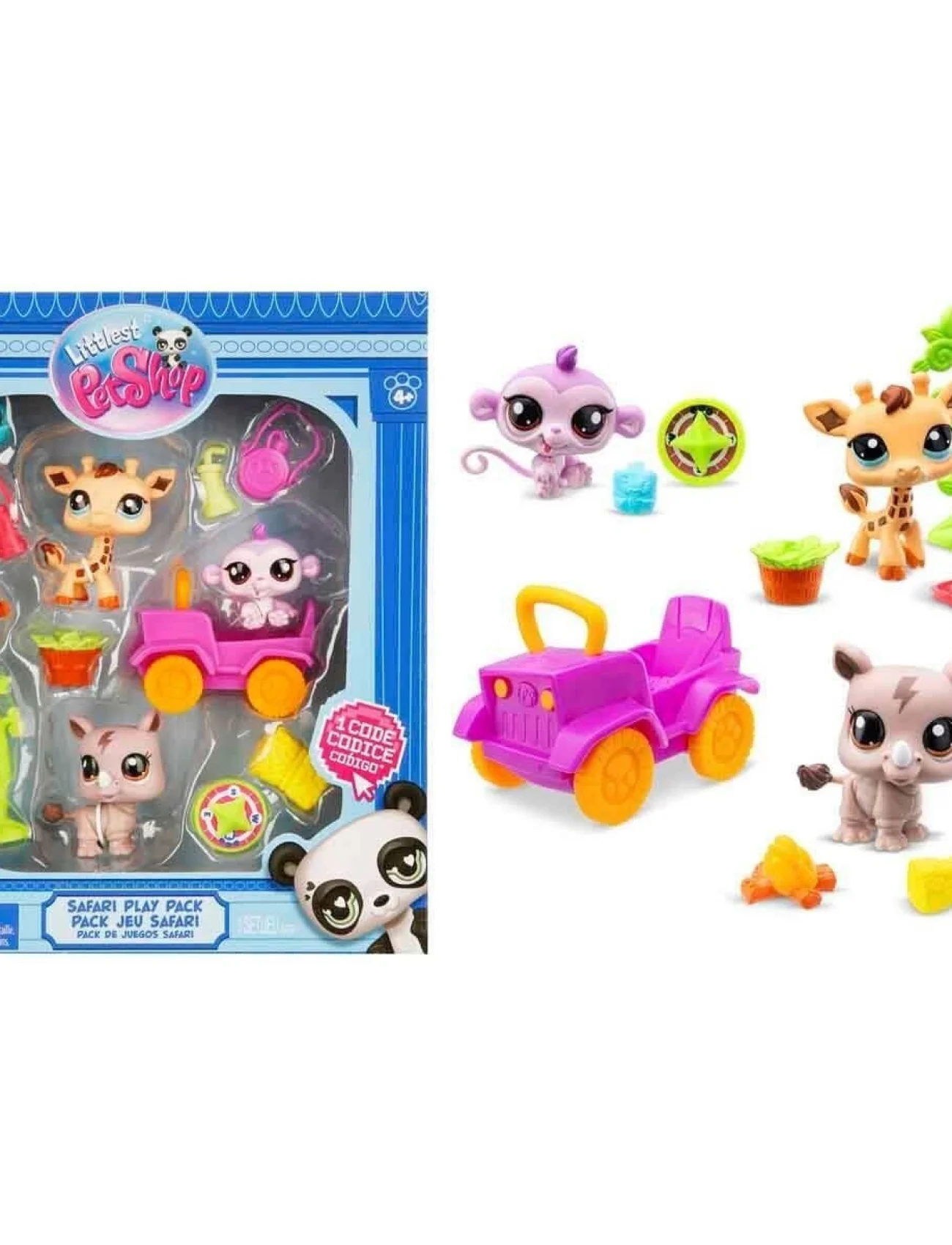 5240 Littlest Pet Shop - Minişler Safari Oyun Seti S1 -Sunman