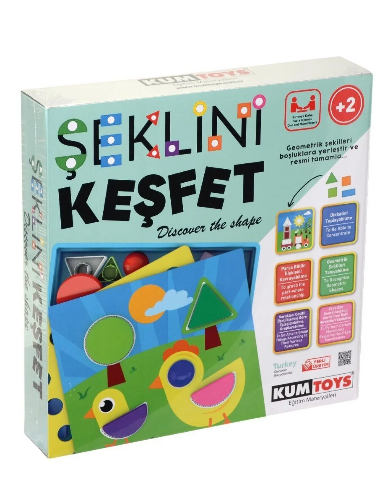 5306 KumToys, Şeklini Keşfet / +2 yaş