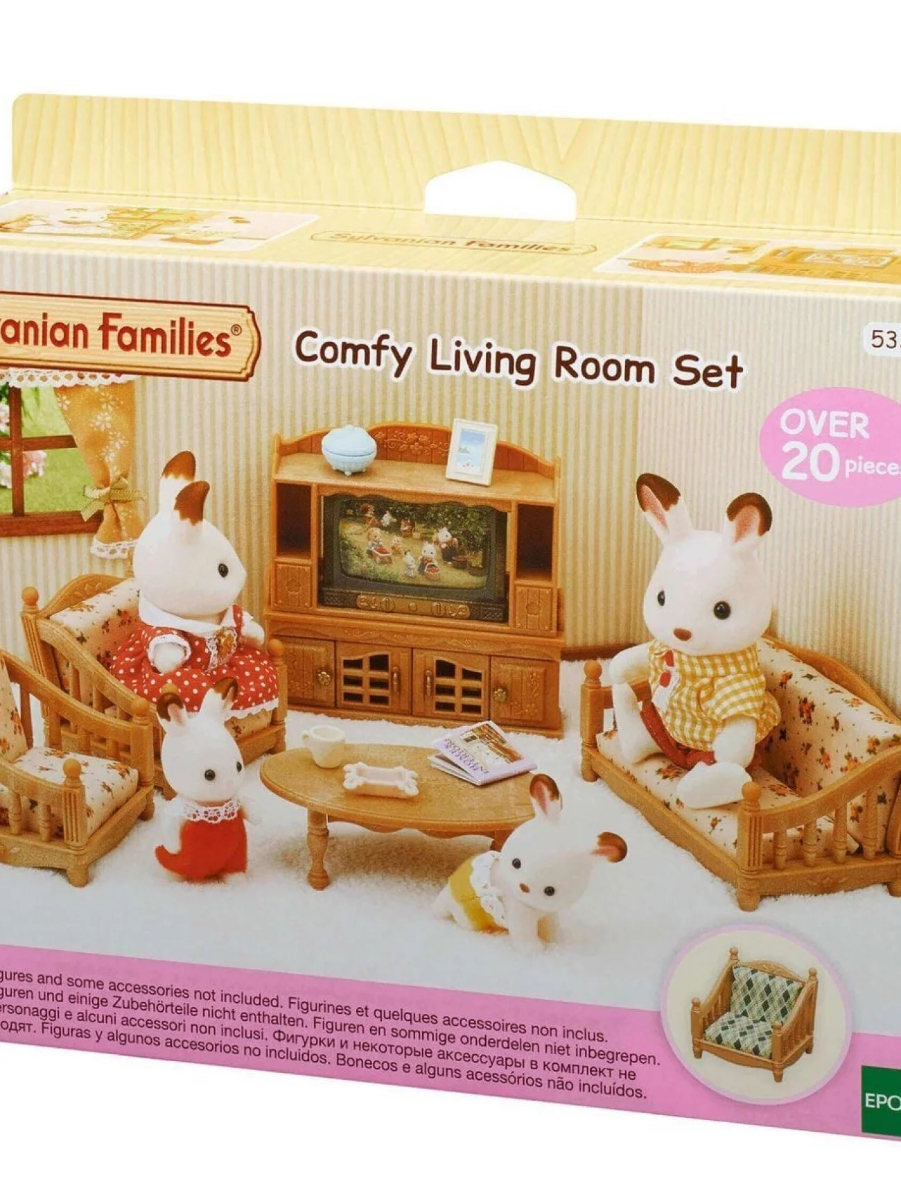 5339 Sylvanian Families Oturma Odası Seti +3 yaş figür dahil değil