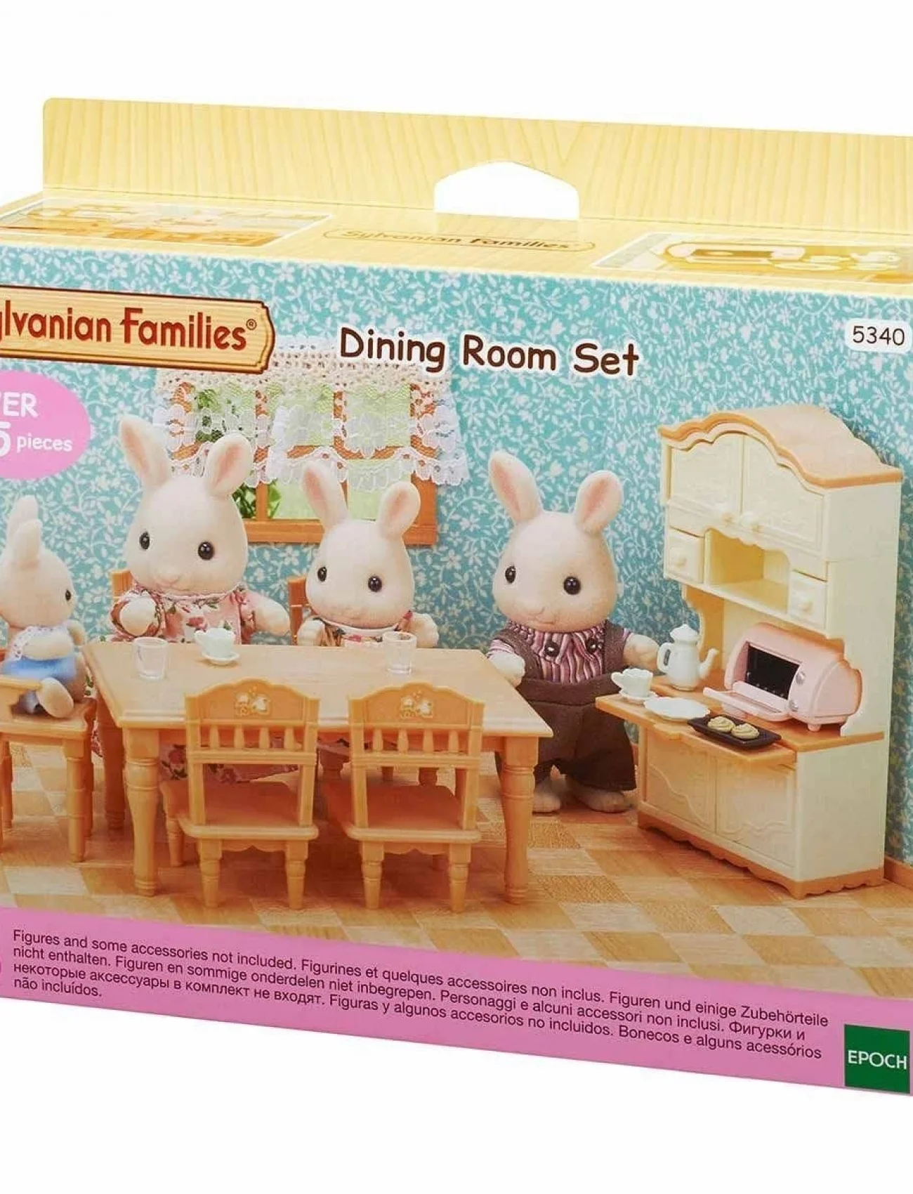 5340 Sylvanian Families Yemek Odası Seti +3 yaş figürler ayrı satılır.