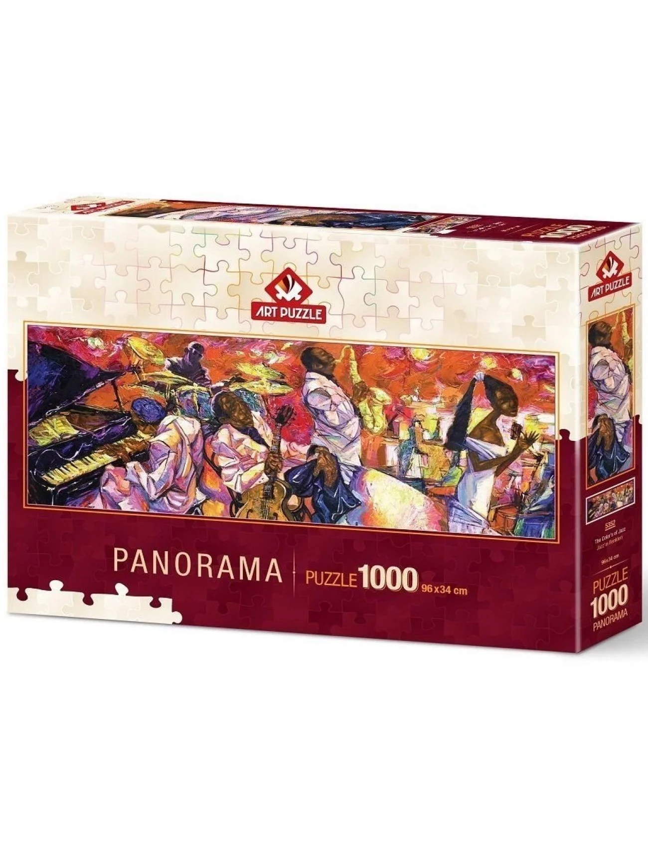 5352 Art Puzzle, Jazzın Renkleri 1000 Parça Puzzle