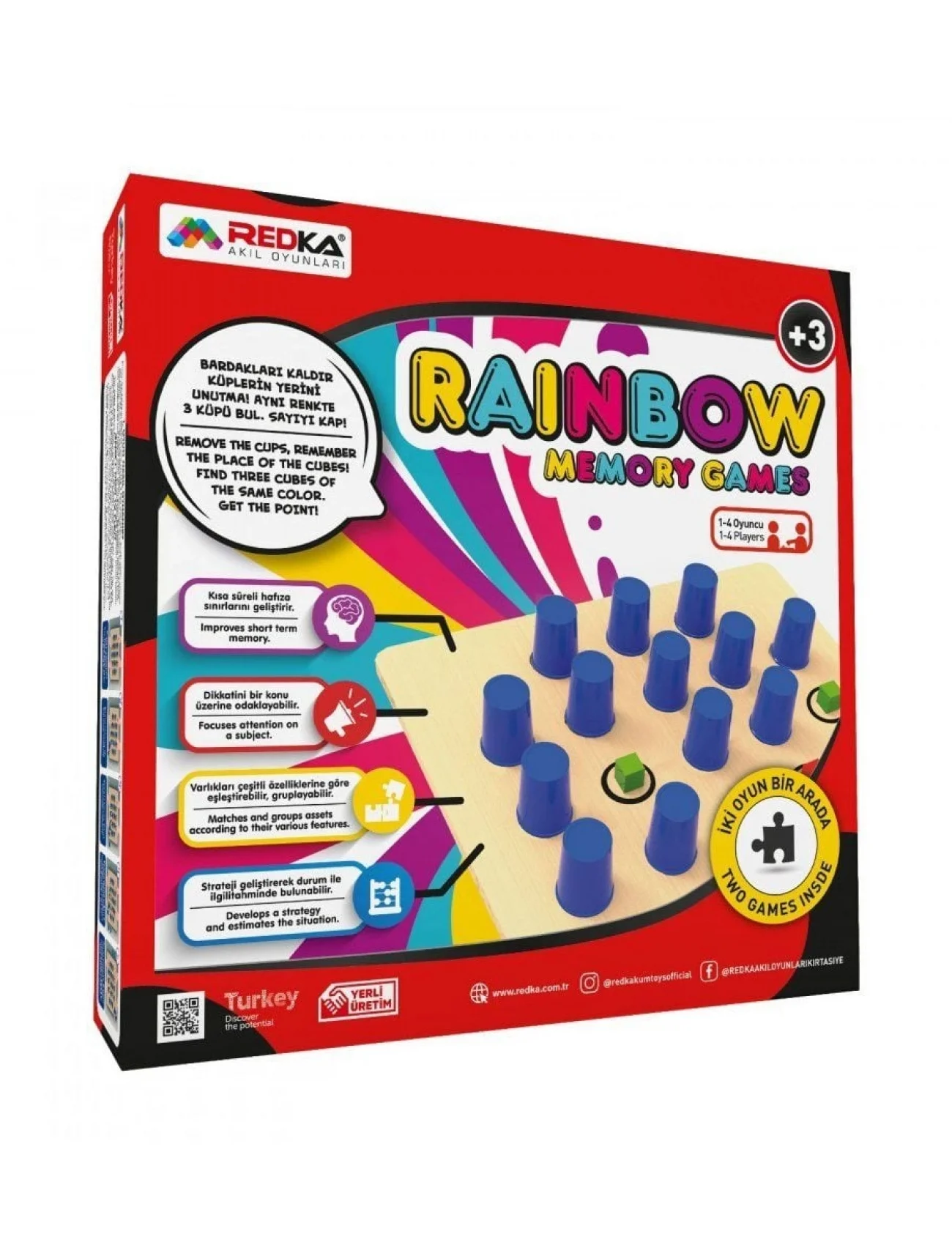 5440 Redka, Rainbow Zeka ve Strateji Oyunu