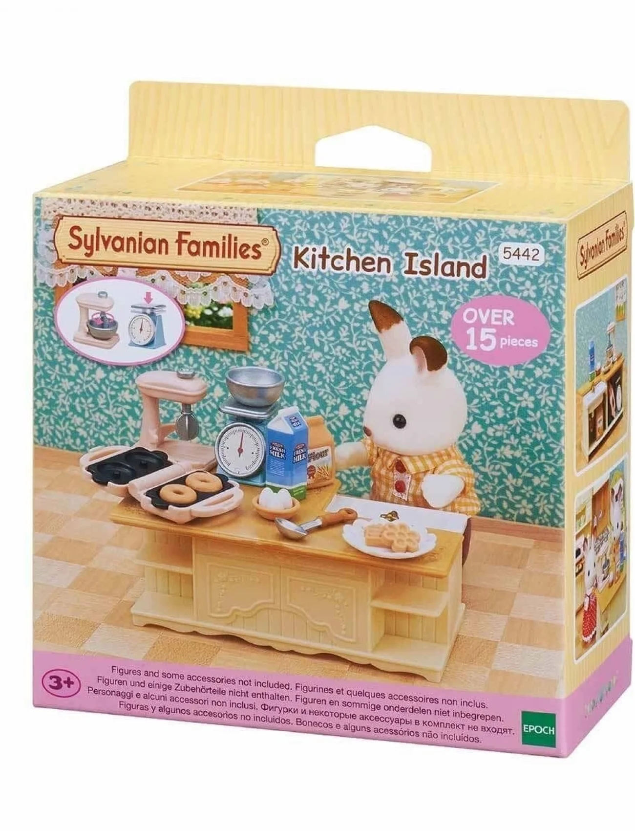 5442 Sylvanian Families Ada Mutfak +3 yaş figür dahil değil