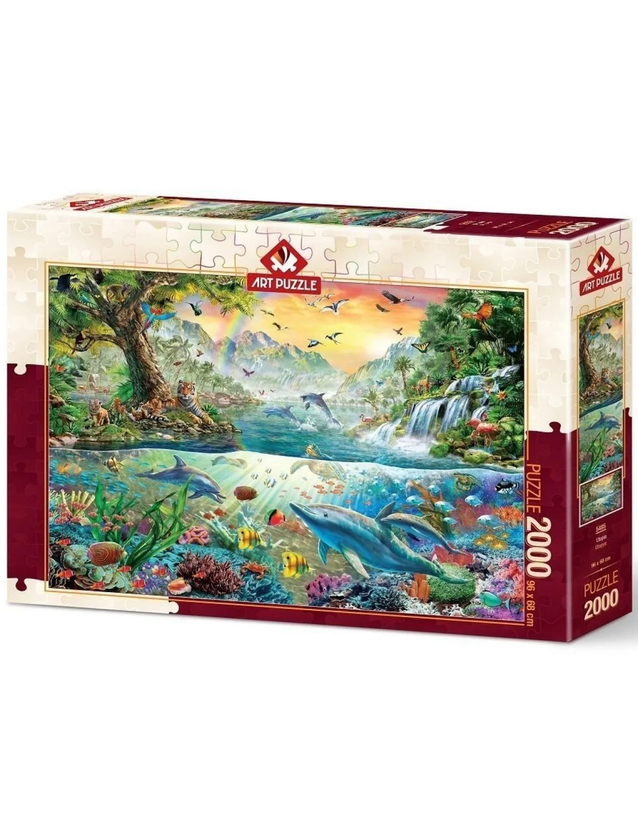 5485 Art Puzzle, Ütopya 2000 Parça Puzzle