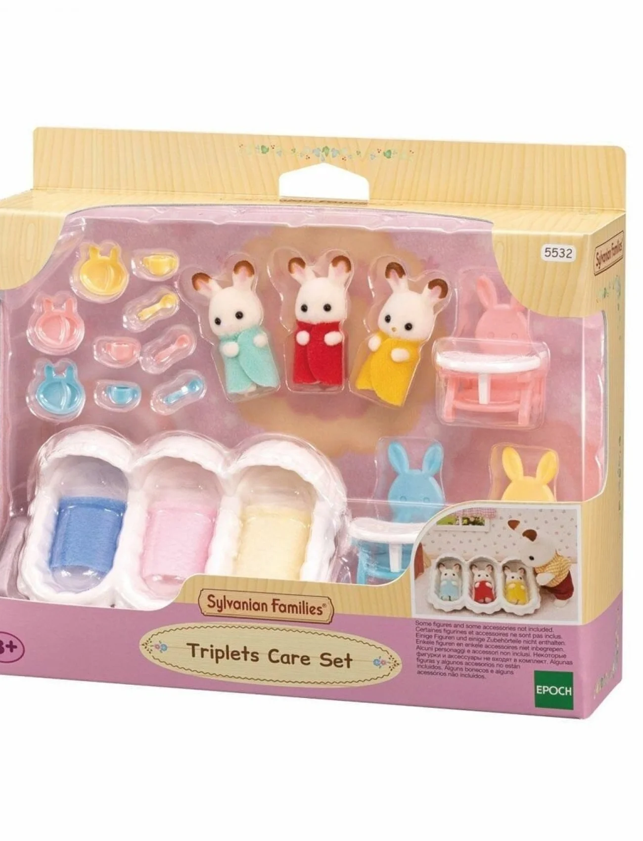 5532 Sylvanian Families Üçüzler Bakım Seti +4 yaş