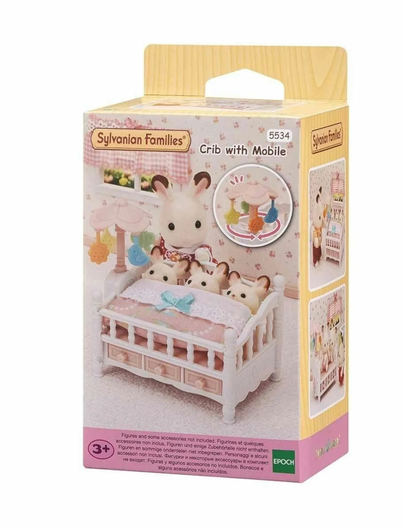 5534 Sylvanian Families Dönenceli Beşik - figürler ayrı satılır +3 yaş