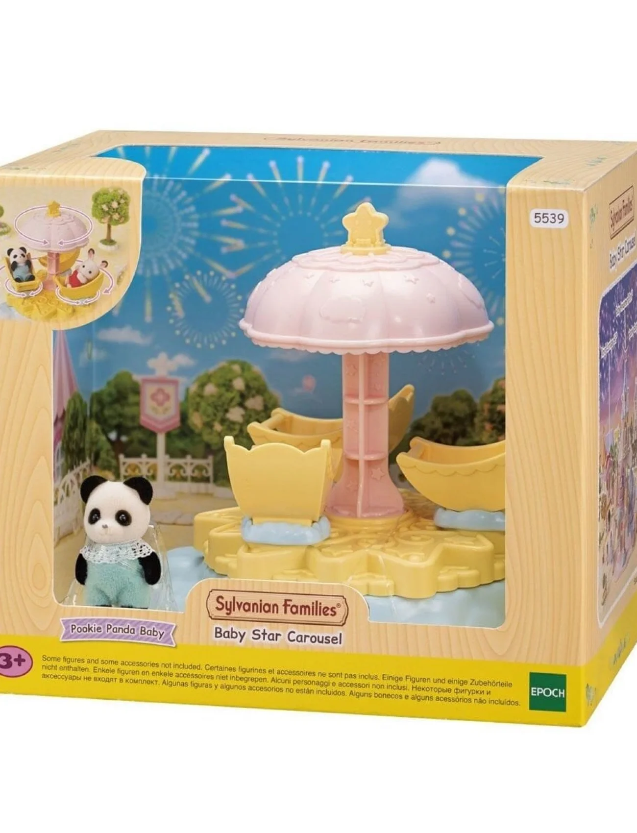 5539 Sylvanian Families Dönmedolap +3 yaş