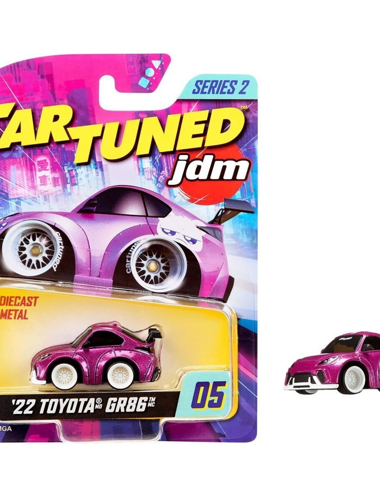 558941 CarTuned JDM 2022 Toyota GR86 - Mor Araba