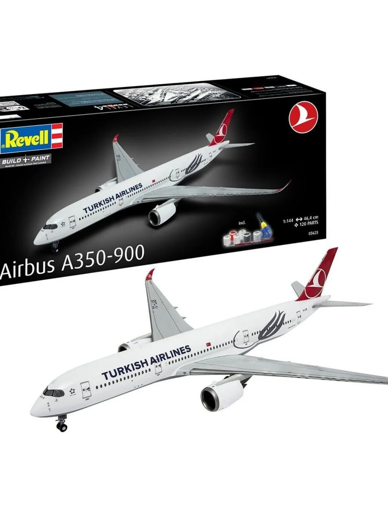 5625 Revell - Turkish Airlines Airbus A350-900 Maket Kiti