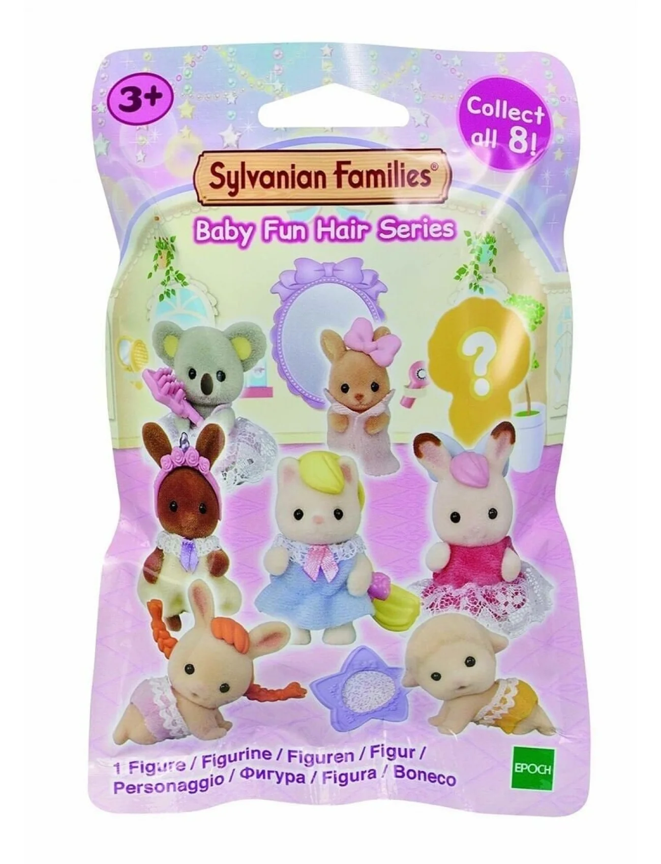 5657 Sylvanian Families Yavru Eğlenceli Saçlar Serisi Sürpriz Paket +3 yaş